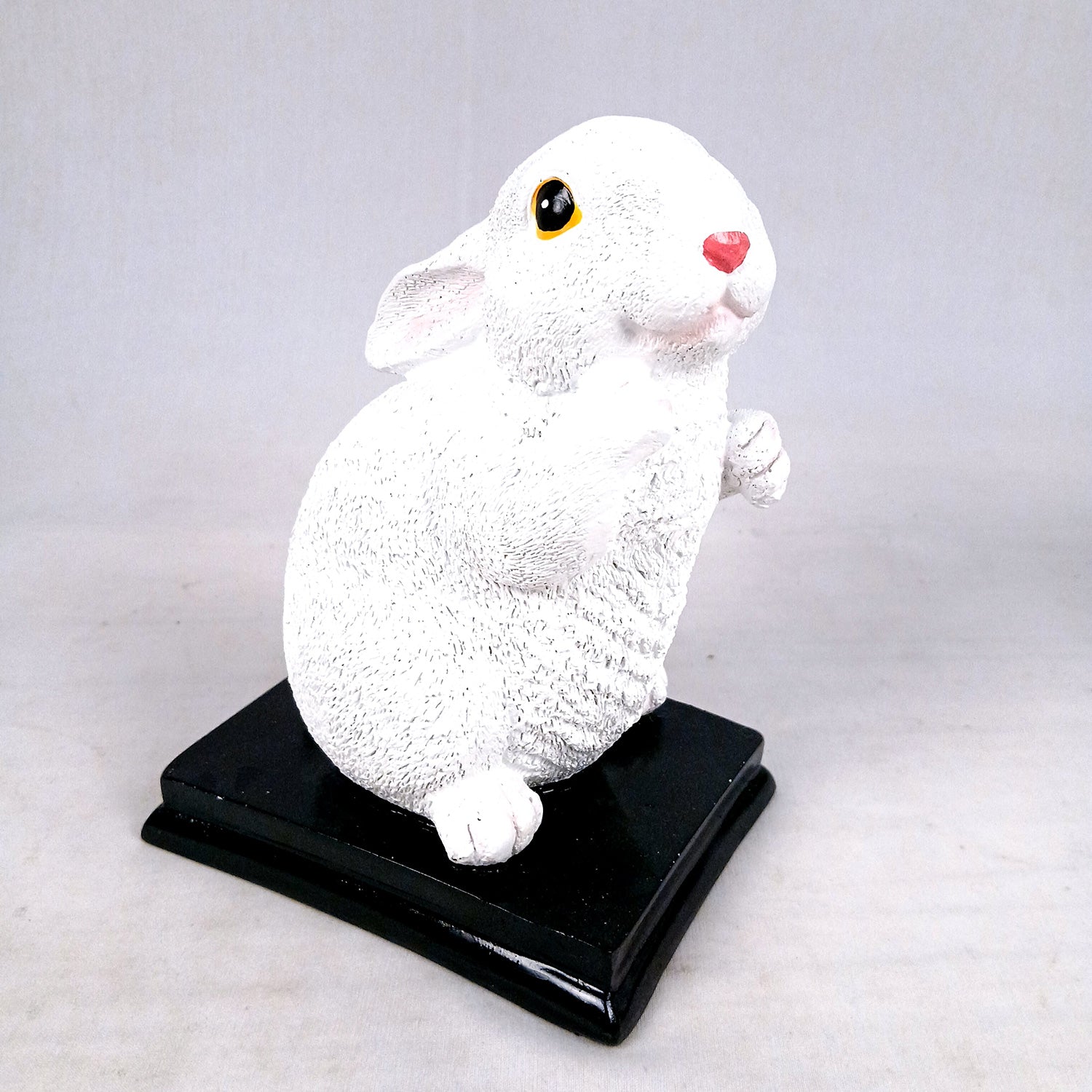 Rabbit Showpiece Set | Cute Bunny Figurines - for Home, Table, Living Room, TV Unit & Garden, Balcony Decor & Gifts - 11 Inch - Apkamart #Style_Design 2