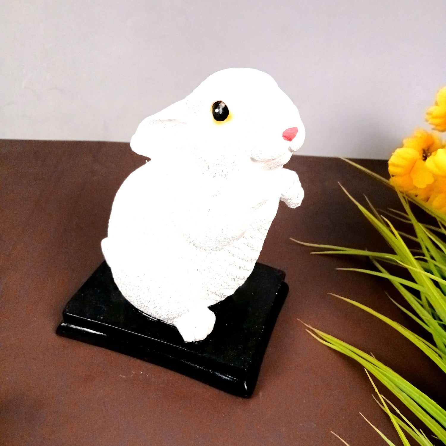 Rabbit Showpiece Set | Cute Bunny Figurines - for Home, Table, Living Room, TV Unit & Garden, Balcony Decor & Gifts - 11 Inch - Apkamart #Style_Design 2