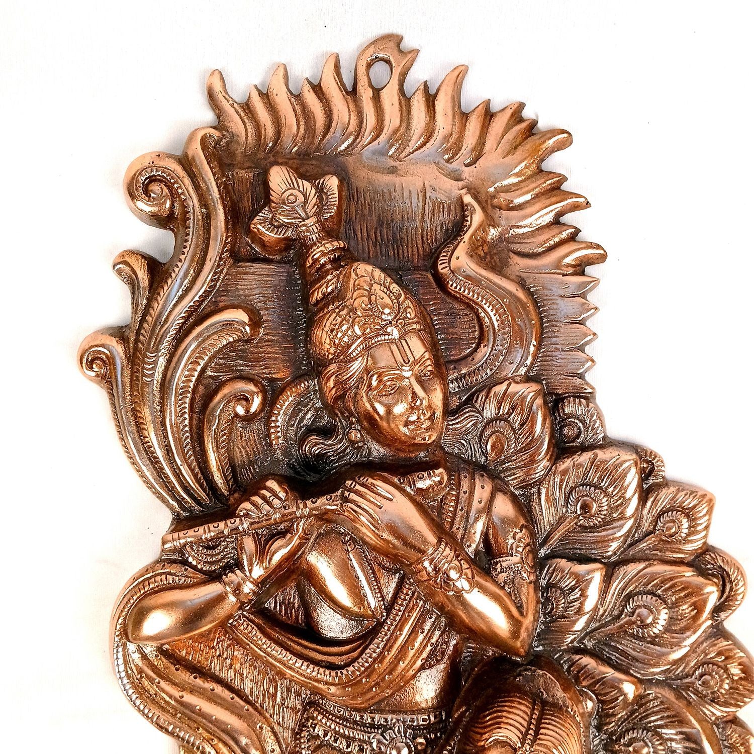 Radha Krishna Wall Hanging Idol | Radhe Krishna Wall Statue Idol | Wedding Gift for Couples - for Home, Living Room, Office, Puja, Entrance Decor - 22 Inch - Apkamart