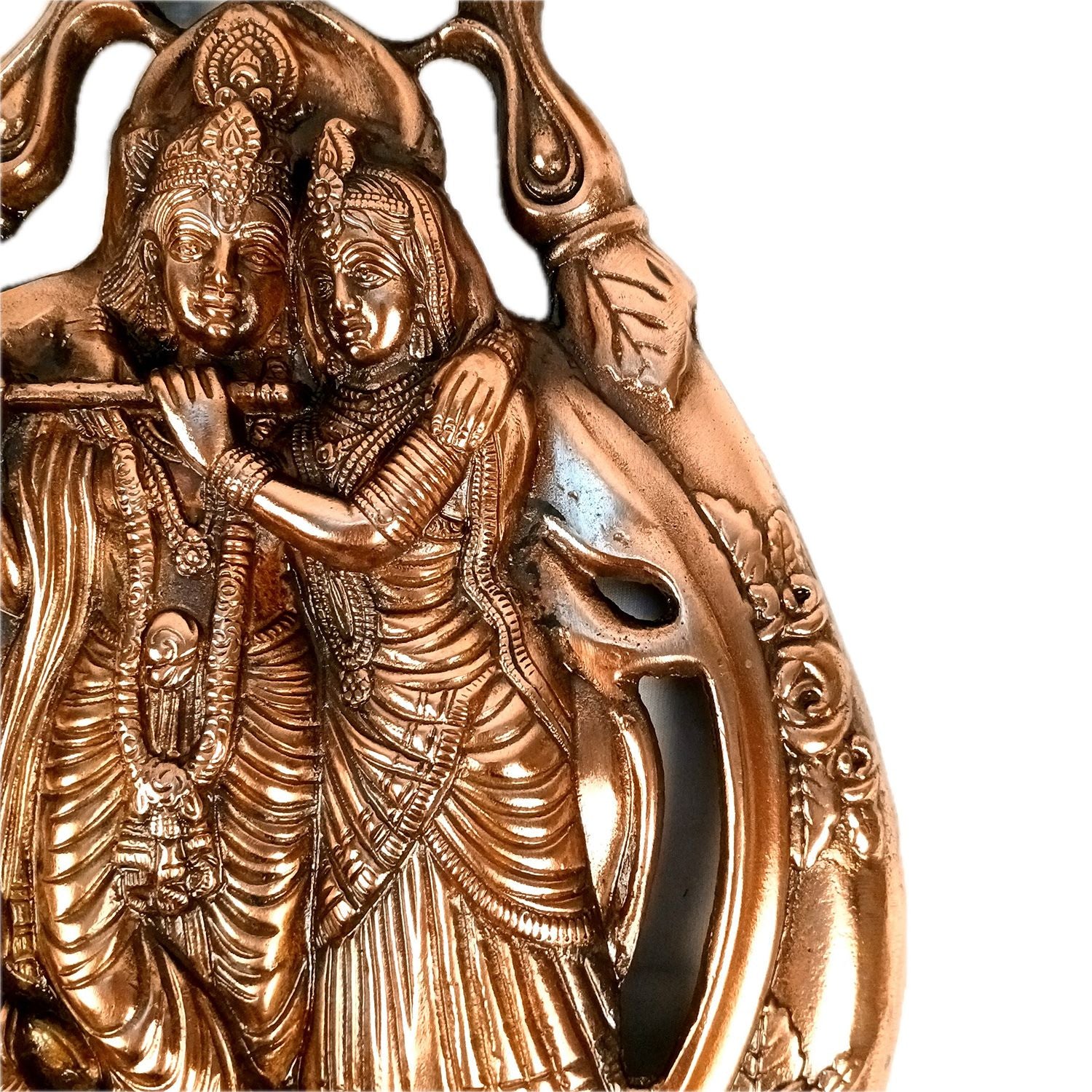 Radha Krishna Wall Hanging Idol For Home & Wedding Gift - 20 Inch - Apkamart