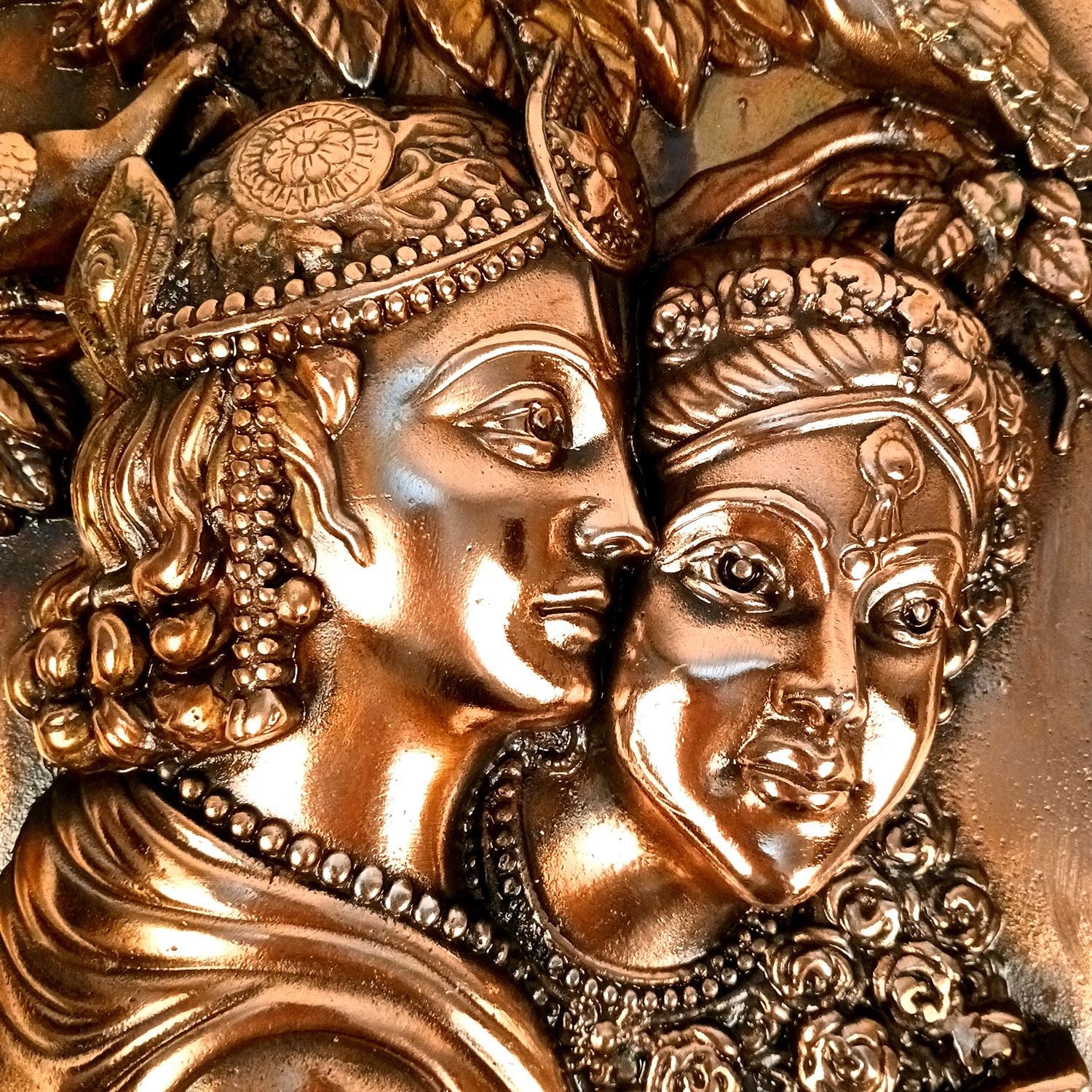 Radha Krishna Wall Hanging For Home & Gift - 18 Inch - Apkamart
