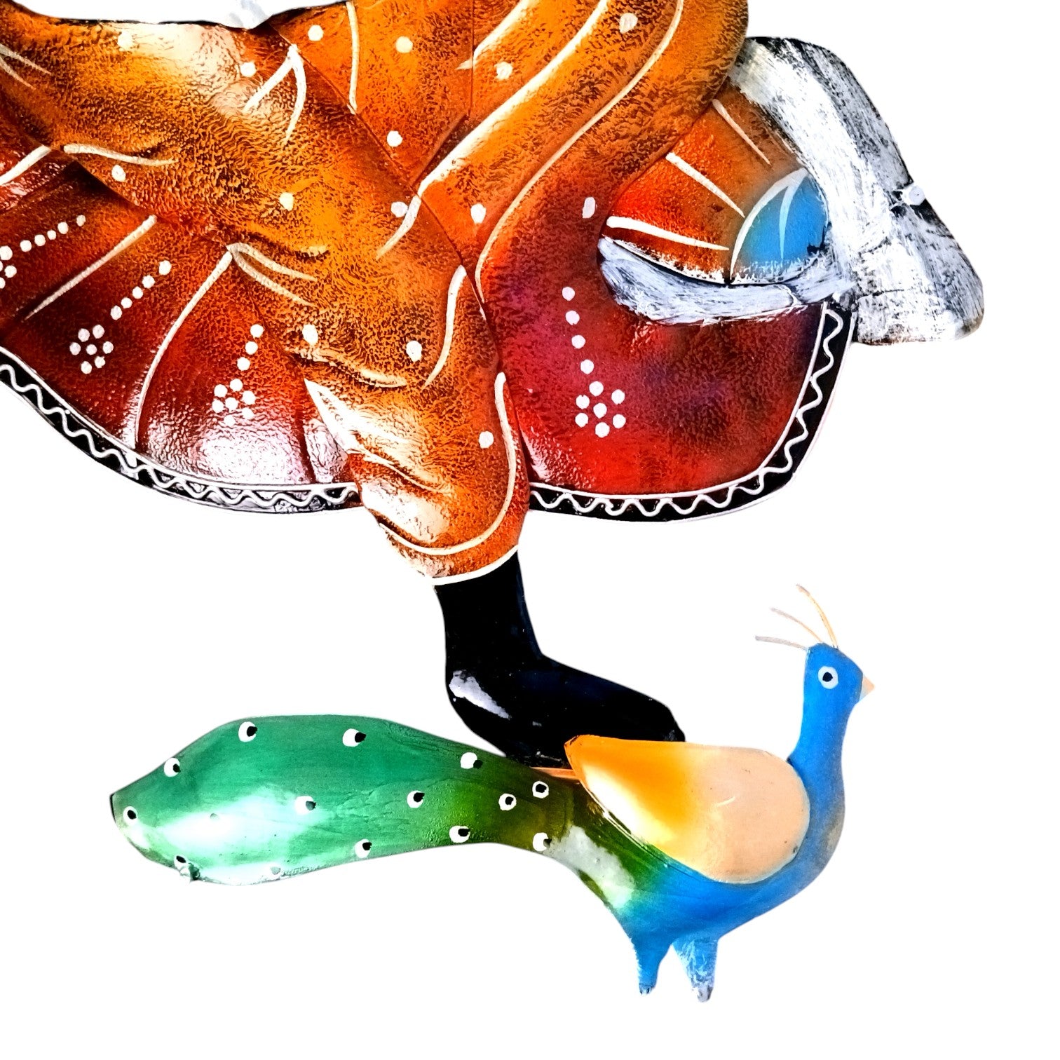 Radha Krishna Wall Hanging with LED Light | Decorative Backlit Wall Art for Living Room, Bedroom & Temple | Traditional Home Decor & Gift Item - 30 Inch