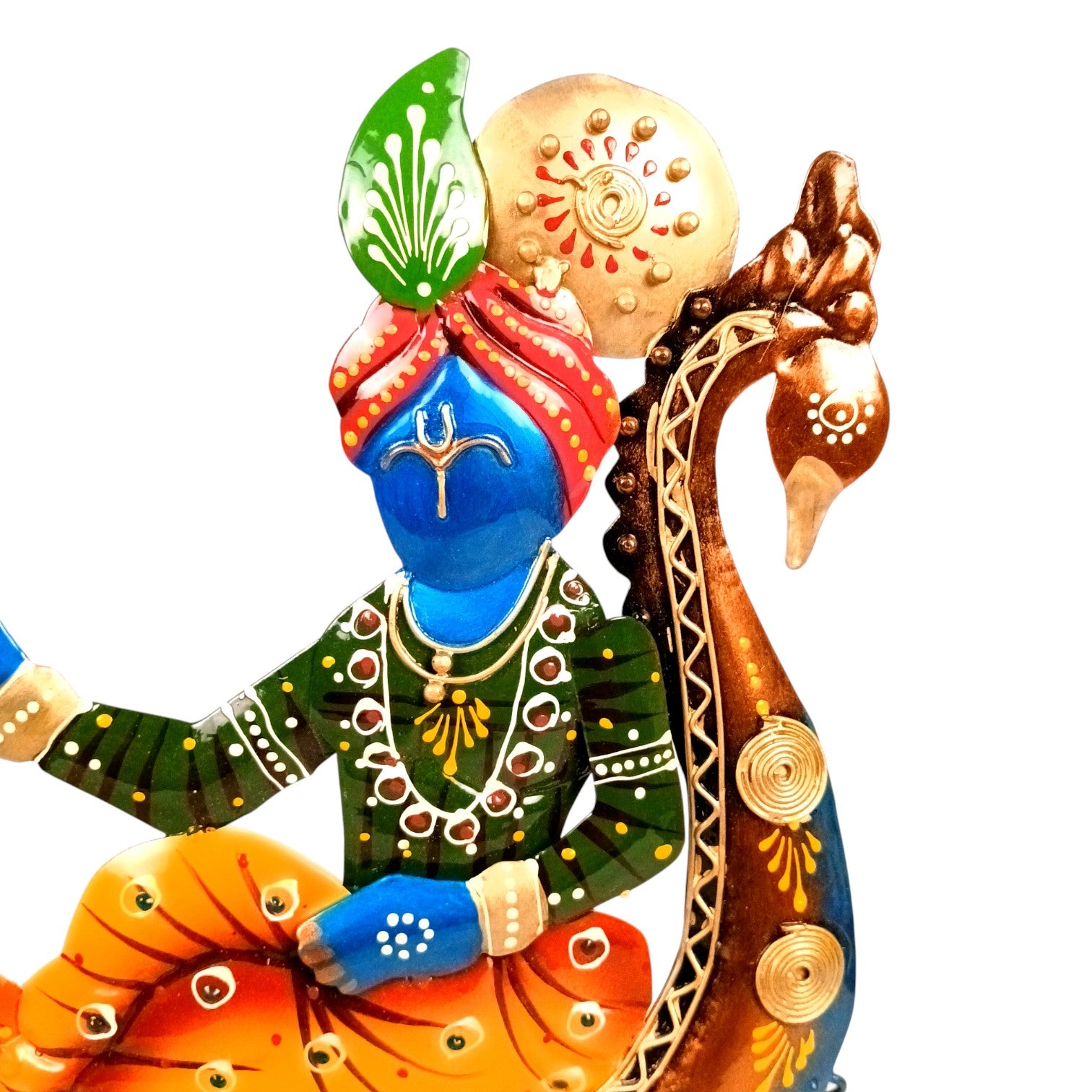 Radha Krishna Statue | Lord Krishna with Radha Idol for Home, Puja, Living Room & Office Decor | Decorative Hindu God Figurine for Spiritual & Religious Gift - 14 Inch - Apkamart #Style_Design 1