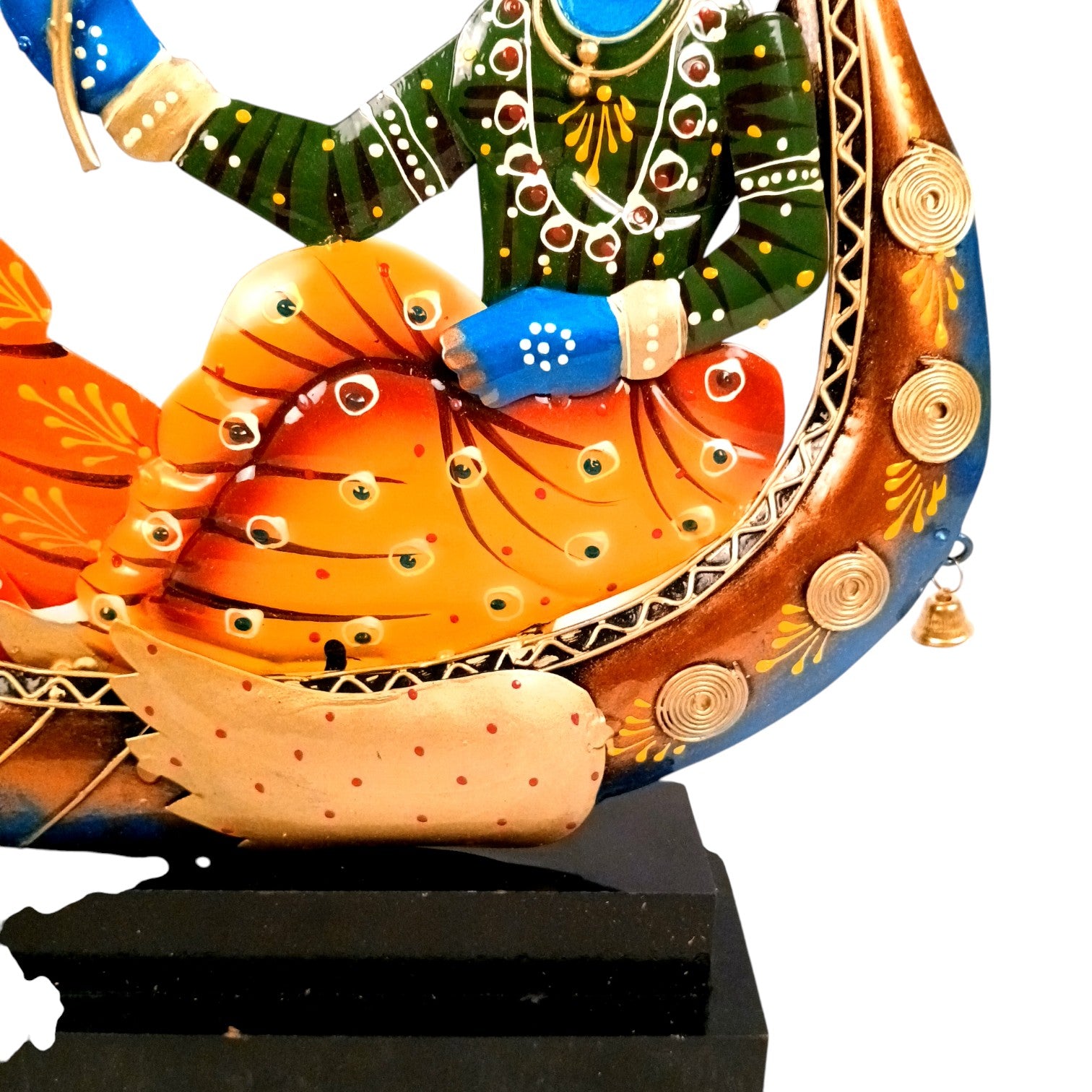 Radha Krishna Statue | Lord Krishna with Radha Idol for Home, Puja, Living Room & Office Decor | Decorative Hindu God Figurine for Spiritual & Religious Gift - 14 Inch - Apkamart #Style_Design 1