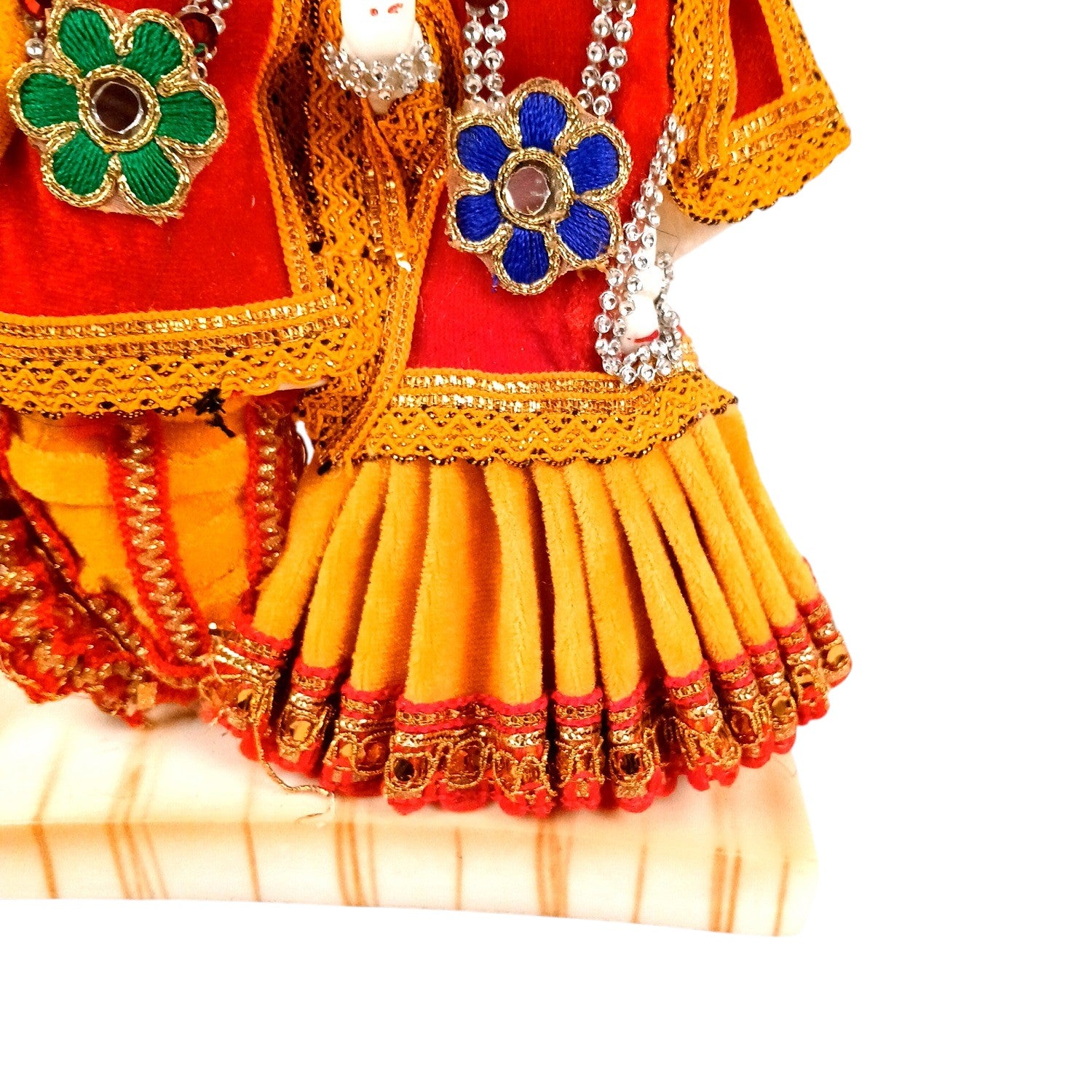 Radha Krishna Statue | Radhe Krishna Idol for Home, Pooja Room & Vastu | Religious Table Decor & Diwali Gift - 8 Inch - Apkamart