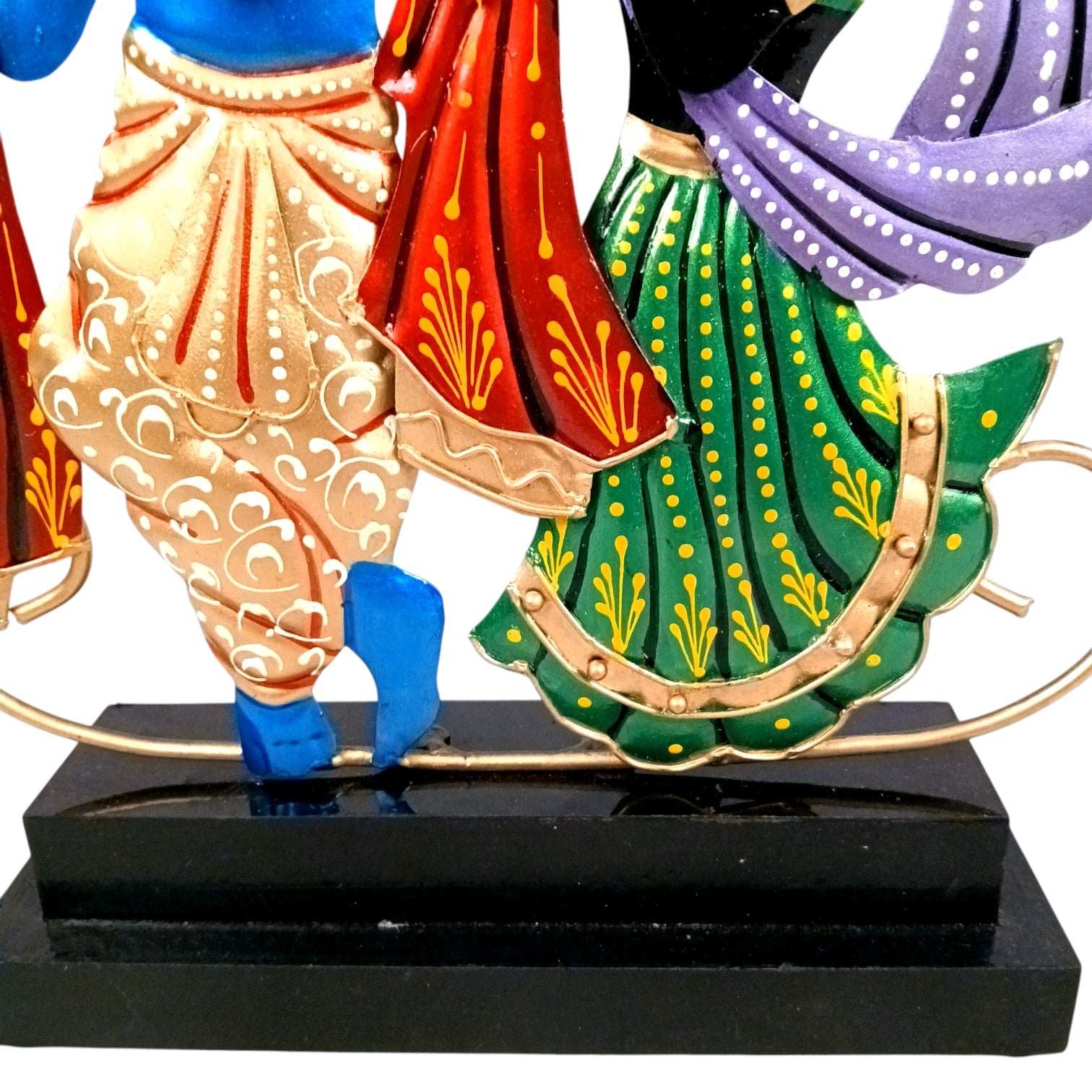 Radha Krishna Statue | Decorative Spiritual Idol for Home Temple, Living Room & Office | Traditional Hindu God Showpiece & Gift Item - 13 Inch - Apkamart