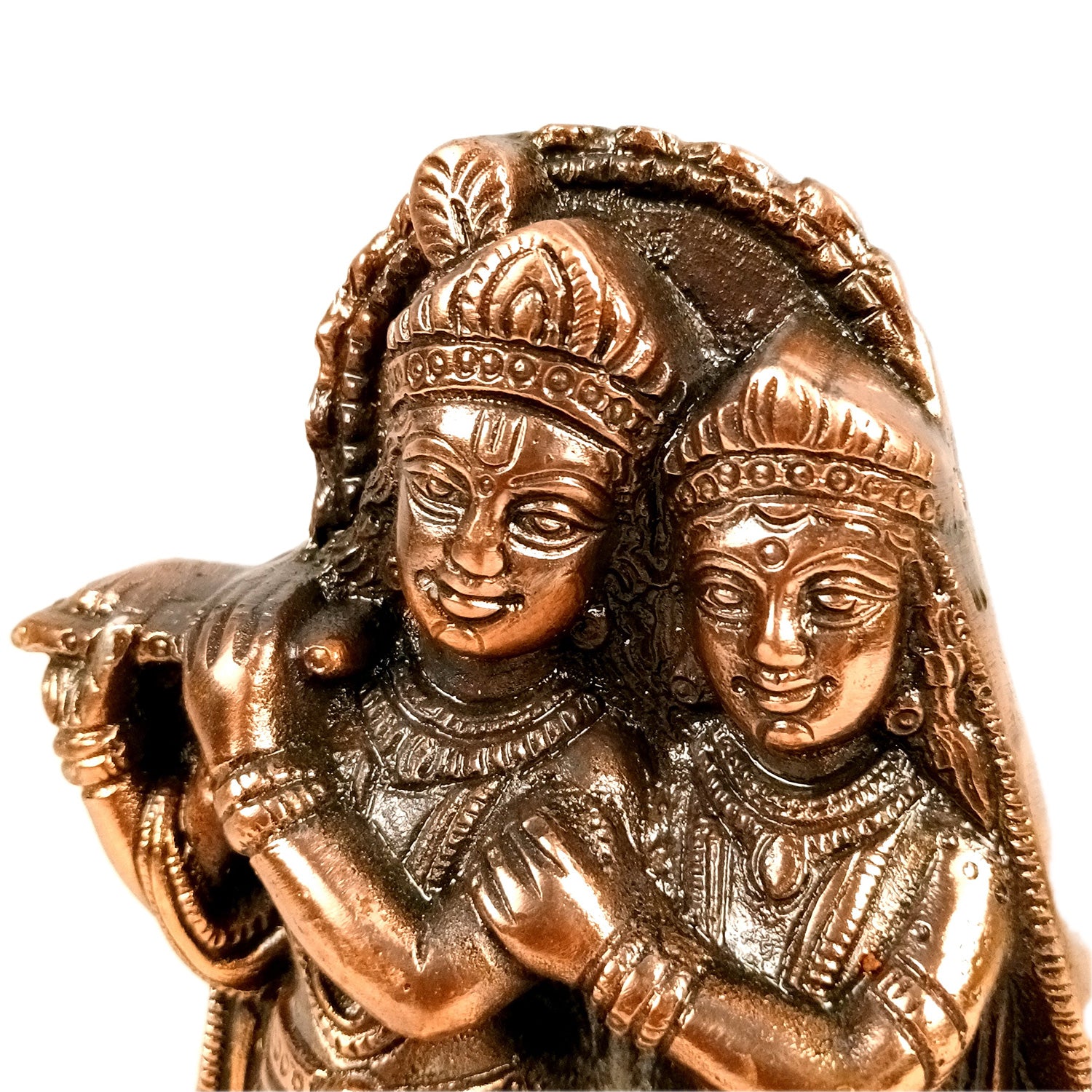 Radha Krishna Idol Statue | Radhe Krishna Murti For Wedding Gift - for Home, Table, Living Room, Office, Entrance Decor - 10 Inch - Apkamart