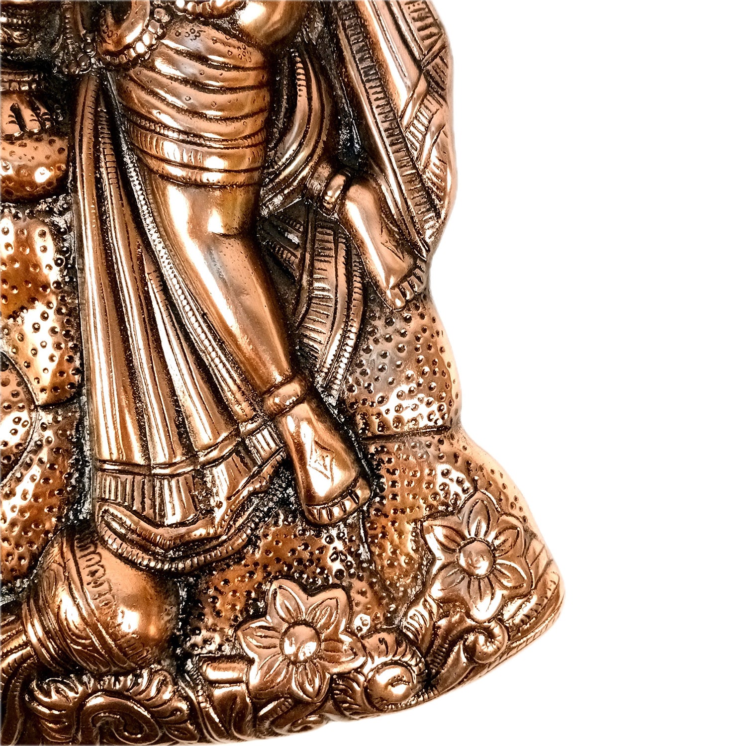 Radha Krishna Wall Hanging Idol - Dancing Pose | Shri Krishna Radha Wall Art Statue For Big Walls - for Gift, Home, Living Room, Office, Puja Room Decoration - 24 Inch - Apkamart #Style_Design 1