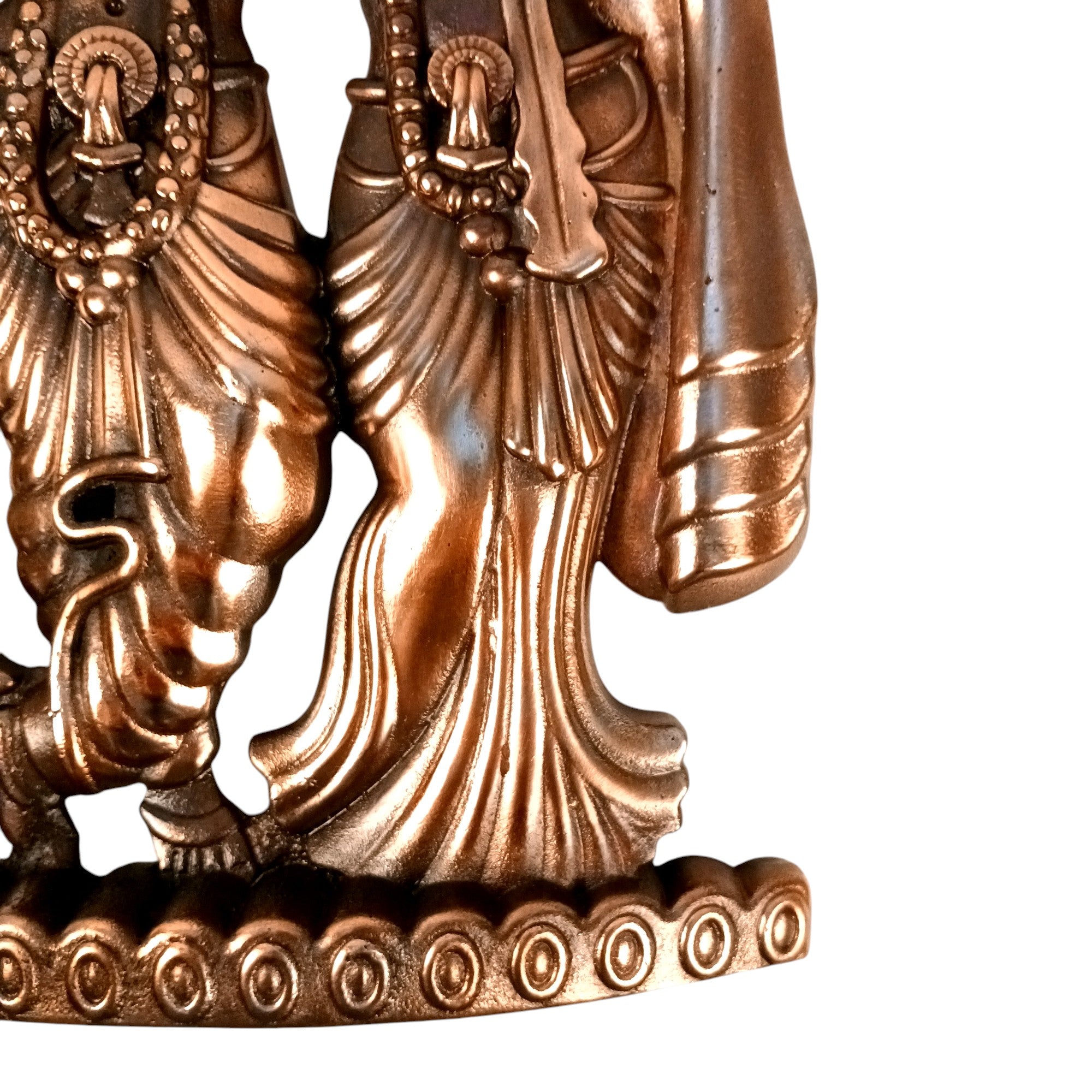 Radha Krishan Wall Hanging Showpiece | Idol for Home & Wall Decor | Spiritual Decoration Gift for Living Room, Bedroom & Festivals - 16 Inch - Apkamart