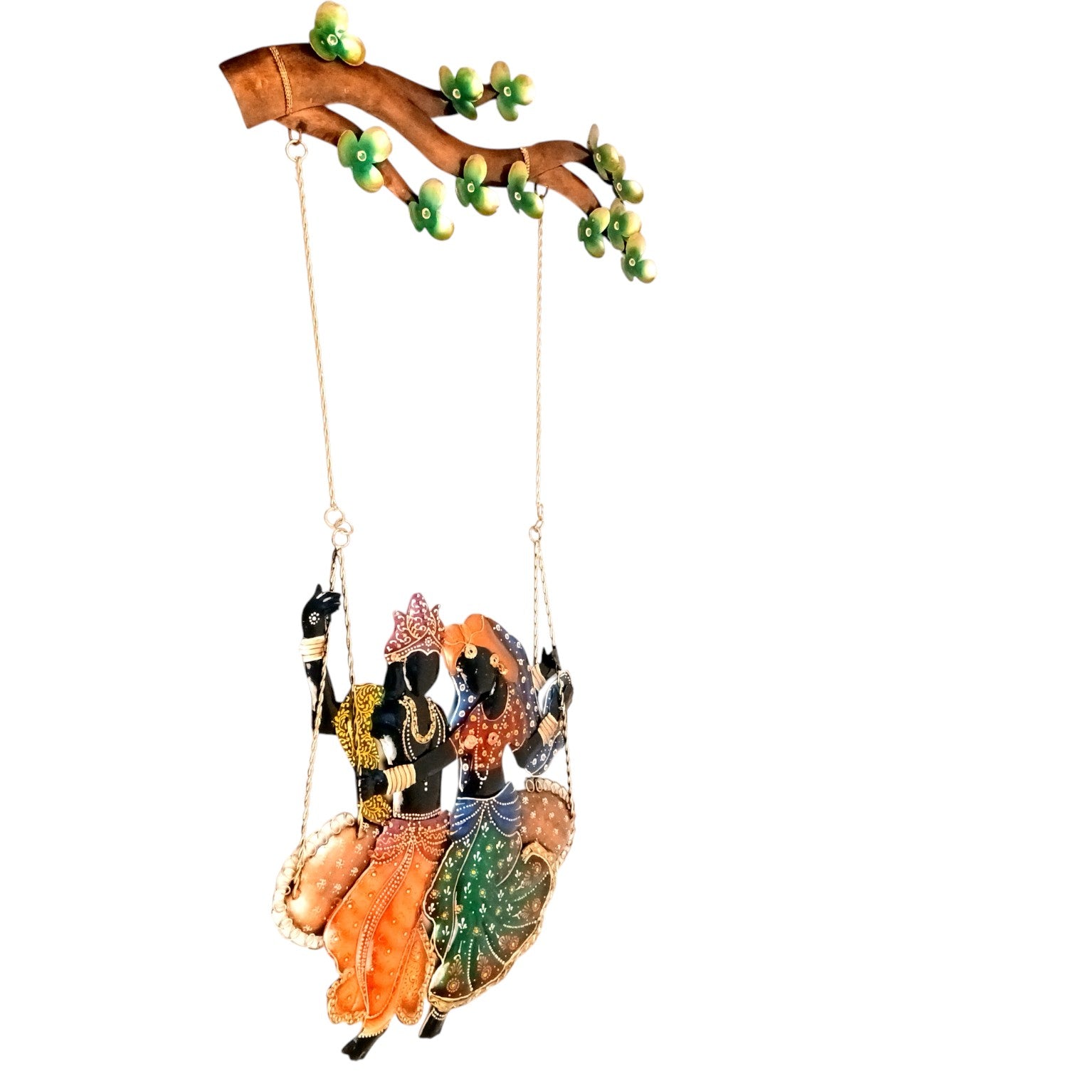 Radha Krishan Wall Hanging for Home Décor | Decorative Wall Art for Living Room, Bedroom & Office | Stylish Wall Hanging Showpiece & Gift Item - 37 Inch - Apkamart