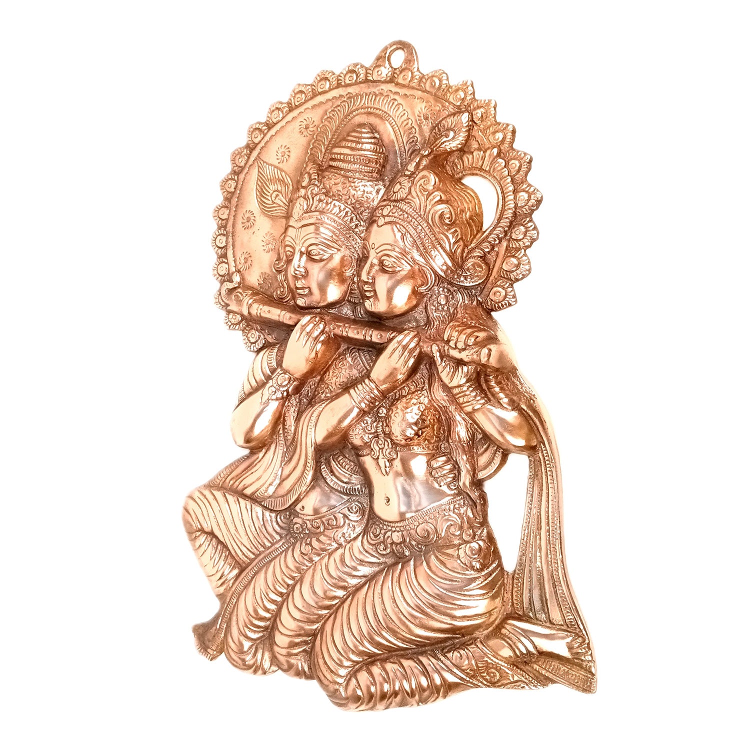 Radha Krishna Wall Hanging Idol | Shri Radha Krishna Large Wall Art Statue - for Gift, Home, Big Walls, Living Room, Office, Puja Room Decor - 21 Inch - Apkamart #Style_Design 1