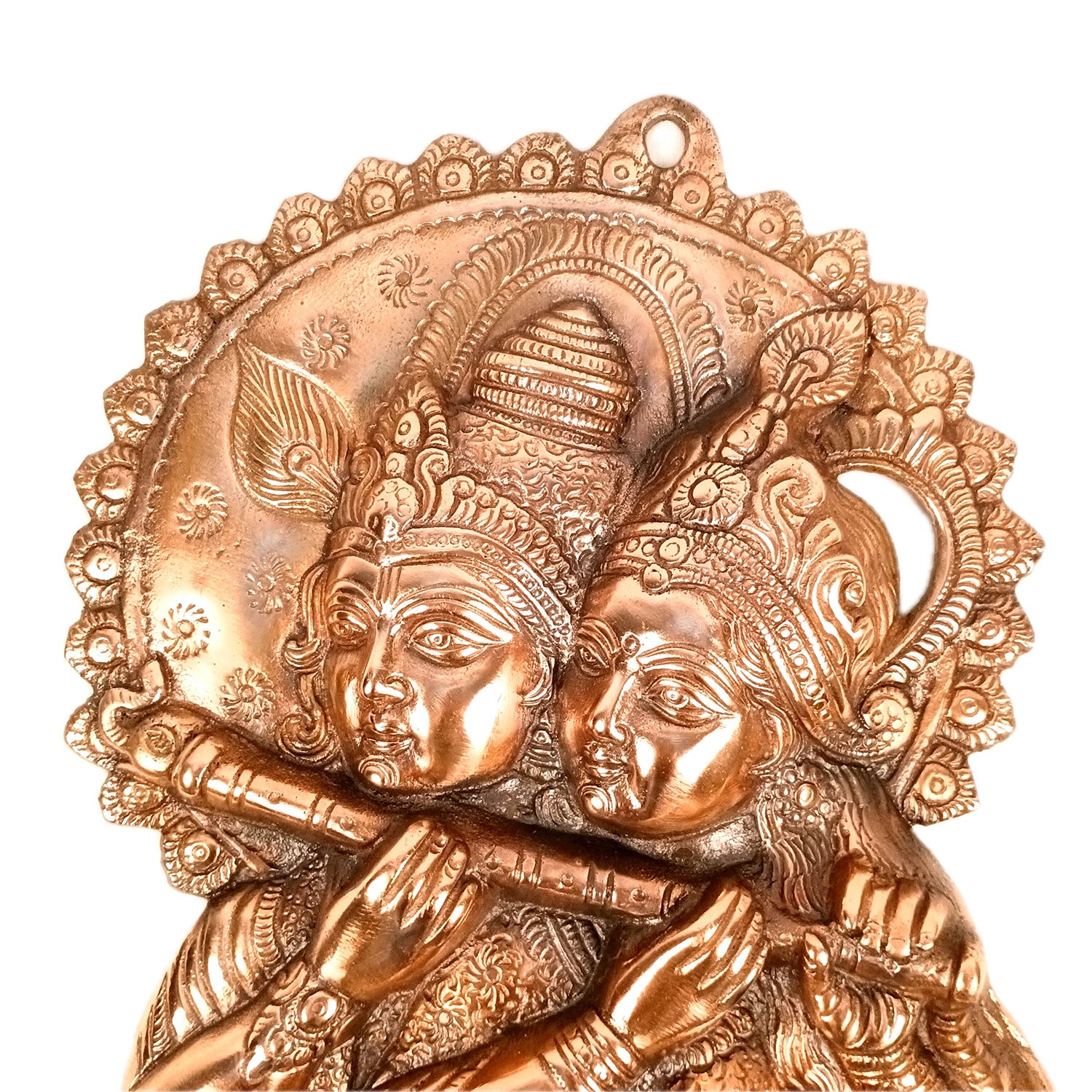 Radha Krishna Wall Hanging Idol | Shri Radha Krishna Large Wall Art Statue - for Gift, Home, Big Walls, Living Room, Office, Puja Room Decor - 21 Inch - Apkamart #Style_Design 1