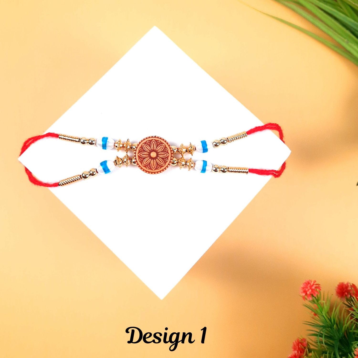 Rakhi Designer | Stylish Rakhi Combo for Bhaiya, Bhabhi, Brother, Bhai | For Raksha Bandhan - apkamart