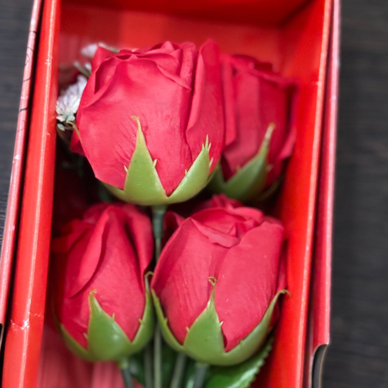 Artificial Red Rose with Teddy Bear | Valentine Gift Combo for Girlfriend, Wife & Loved Ones | Romantic Soft Toy & Rose Gift Set for Birthday & Anniversary - 11 Inch - Apkamart