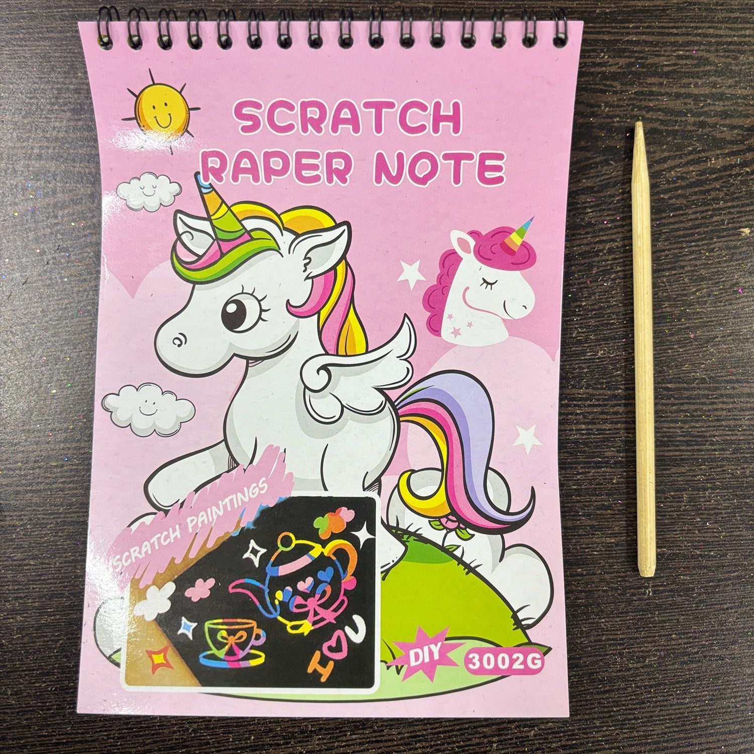 Scratch Paper Art & Craft Magic Coloring Book for Kids | Drawing & Coloring Book | Creative DIY Art Notebook for Kids | Fun Return Gift for Birthday Parties