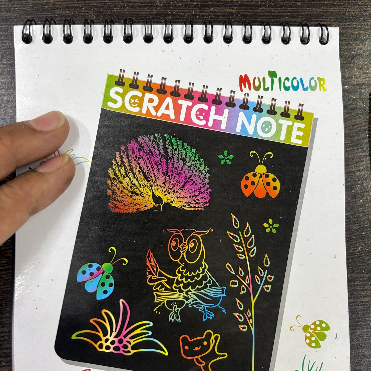 Scratch Paper Art & Craft Magic Coloring Book for Kids | Drawing & Coloring Book | Creative DIY Art Notebook for Kids | Fun Return Gift for Birthday Parties