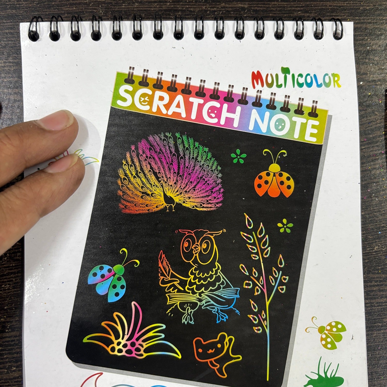 Scratch Paper Art & Craft Magic Coloring Book for Kids | Drawing & Coloring Book | Creative DIY Art Notebook for Kids | Fun Return Gift for Birthday Parties