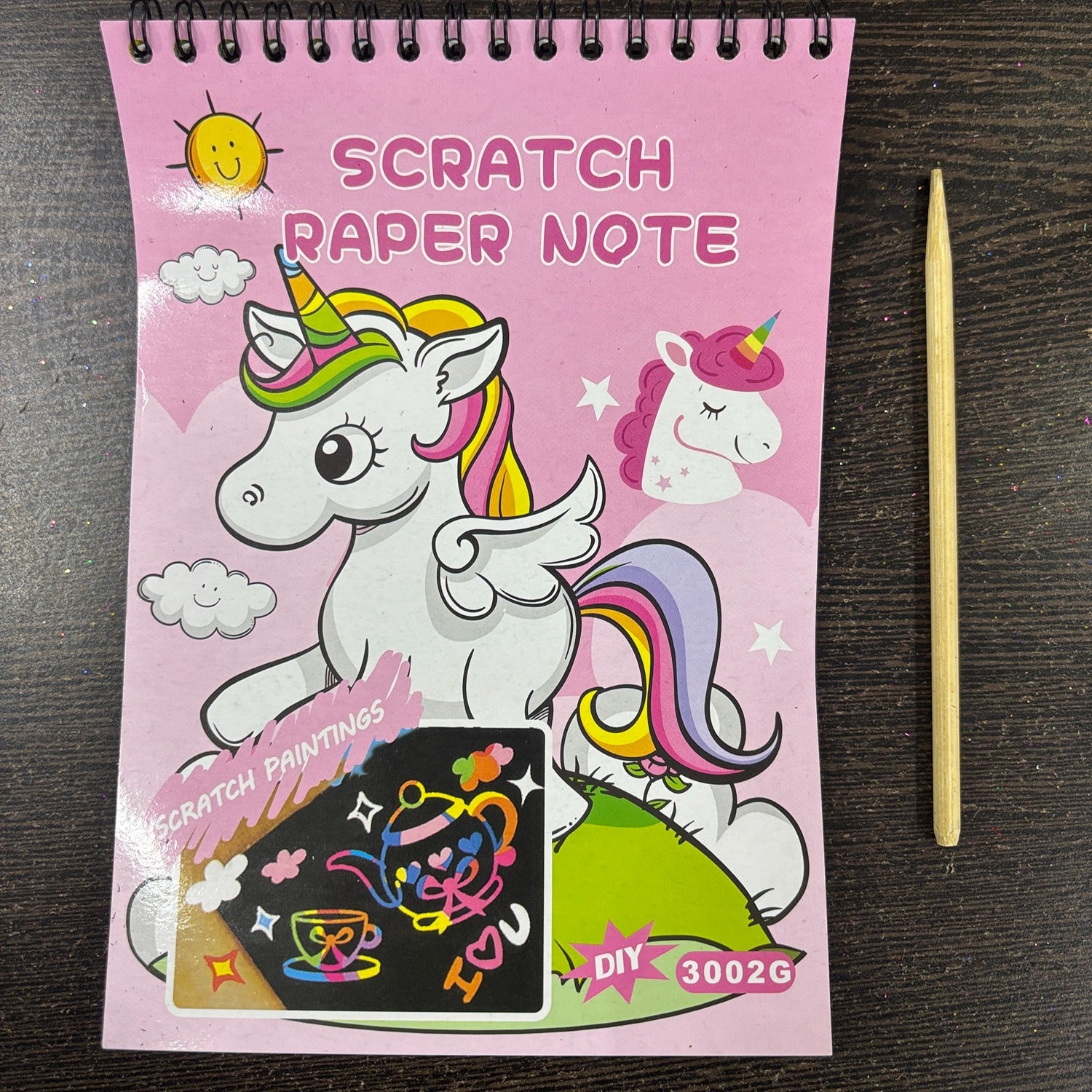 Scratch Paper Art & Craft Magic Coloring Book for Kids | Drawing & Coloring Book | Creative DIY Art Notebook for Kids | Fun Return Gift for Birthday Parties