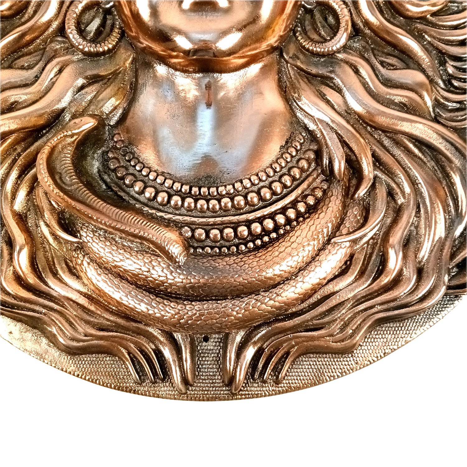 Shiv Wall Hanging | Mahadev Shiva Face Wall Art Large Size - for Home, Puja Room, Big Walls Decor, Living Room & Gift - 24 Inch - Apkamart #Size_21 Inch