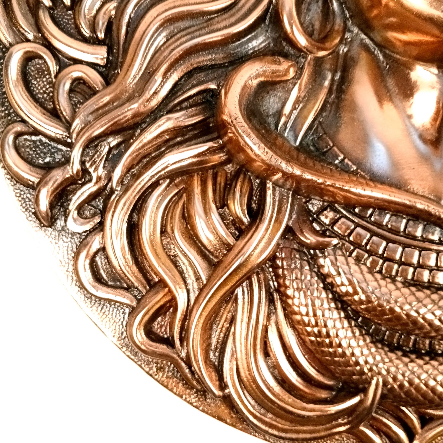 Shiv Wall Hanging | Mahadev Shiva Face Wall Art Large Size - for Home, Puja Room, Big Walls Decor, Living Room & Gift - 24 Inch - Apkamart #Size_24 Inch