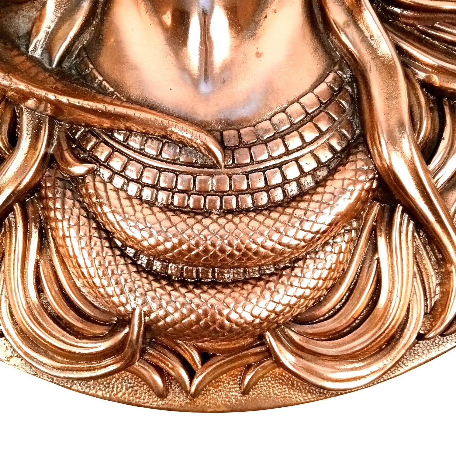 Shiv Wall Hanging | Mahadev Shiva Face Wall Art Large Size - for Home, Puja Room, Big Walls Decor, Living Room & Gift - 24 Inch - Apkamart #Size_24 Inch