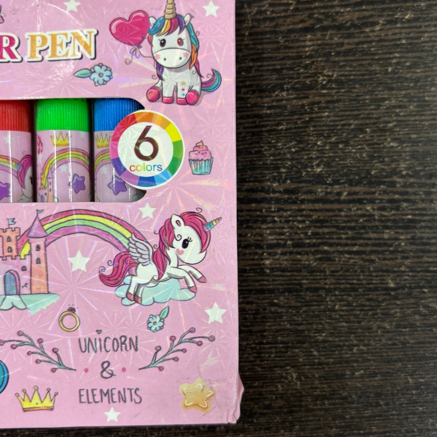 Mini Sketch Pen | Coloring Pen Set for Kids, School, Drawing, Art & Craft, Birthday Return Gifts, Students Stationery – 6 Multicolor Mini Sketch Pens in Each Pack