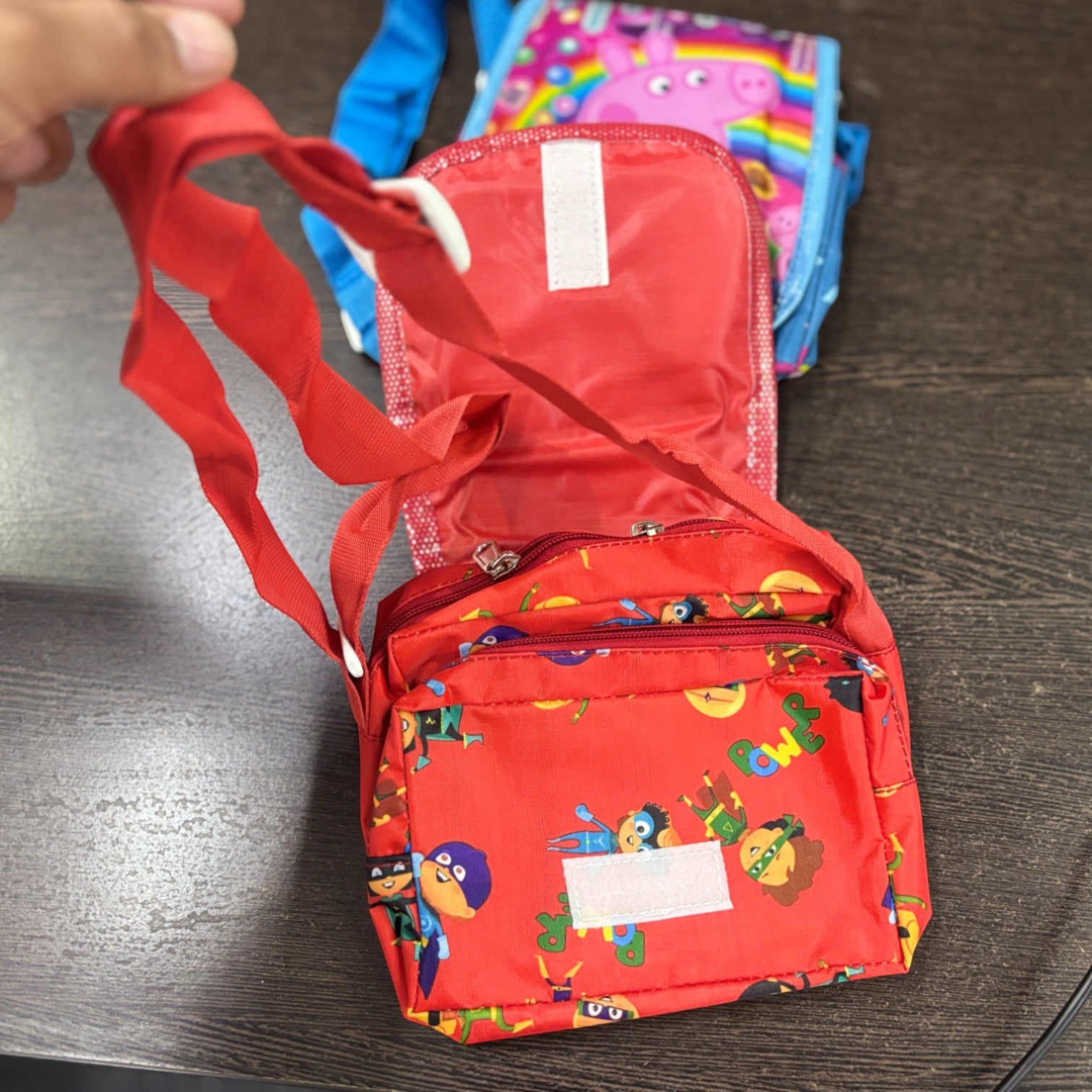 Cartoon Print Sling Bag For Kids Girls Boys Crossbody - Apkamart
