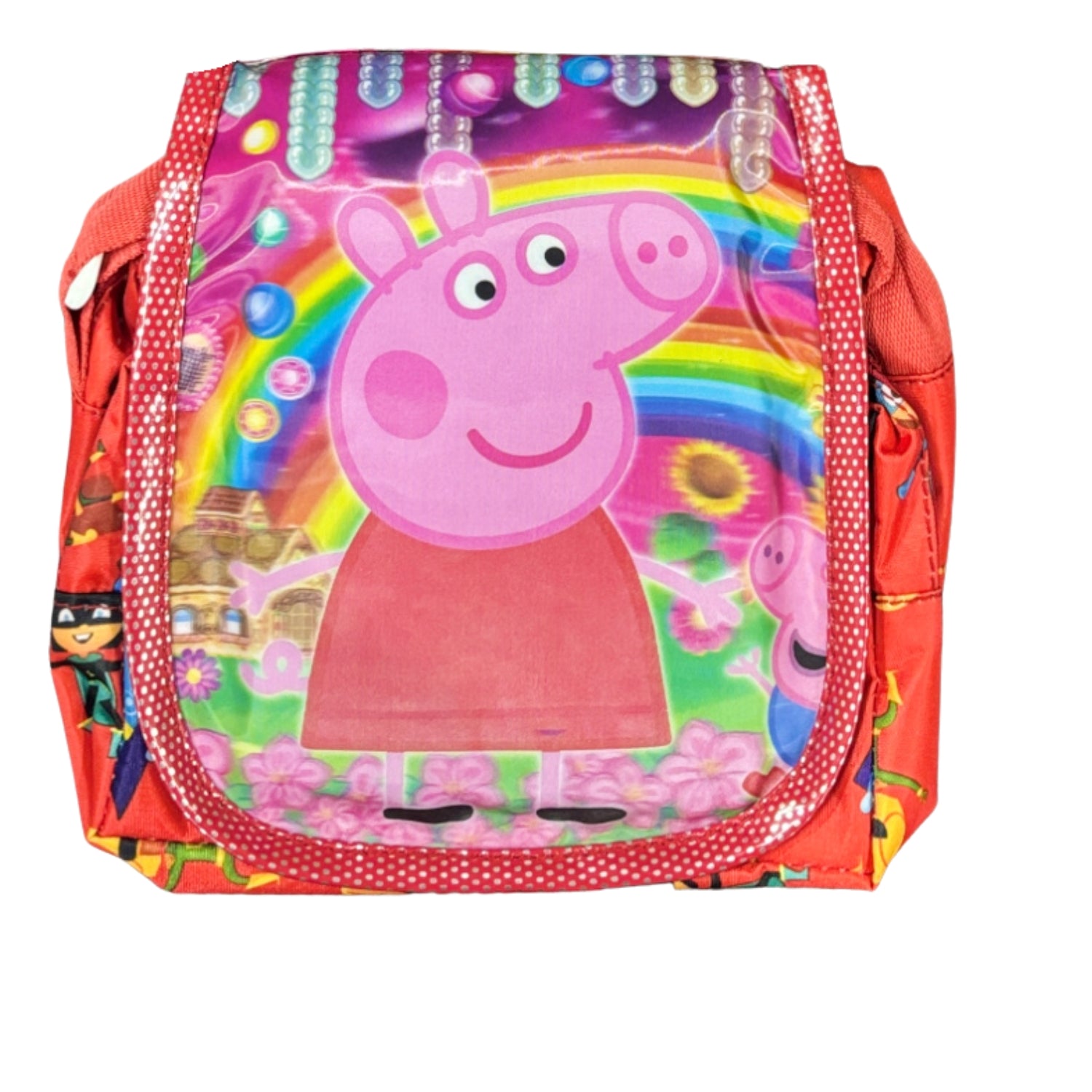 Cartoon Print Sling Bag for Kids | Cute Crossbody Shoulder Bag for Girls & Boys | Lightweight Mini Travel Bag for School, Outings & Daily Use - Apkamart