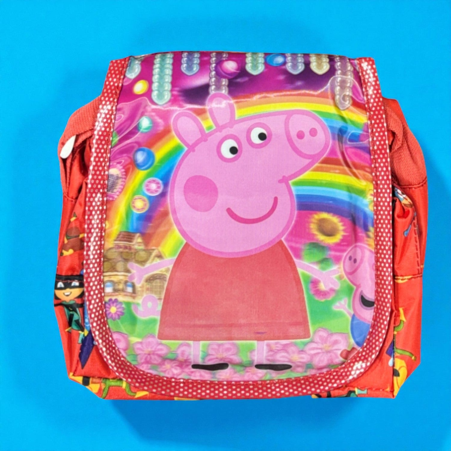 Cartoon Print Sling Bag for Kids | Cute Crossbody Shoulder Bag for Girls & Boys | Lightweight Mini Travel Bag for School, Outings & Daily Use - Apkamart