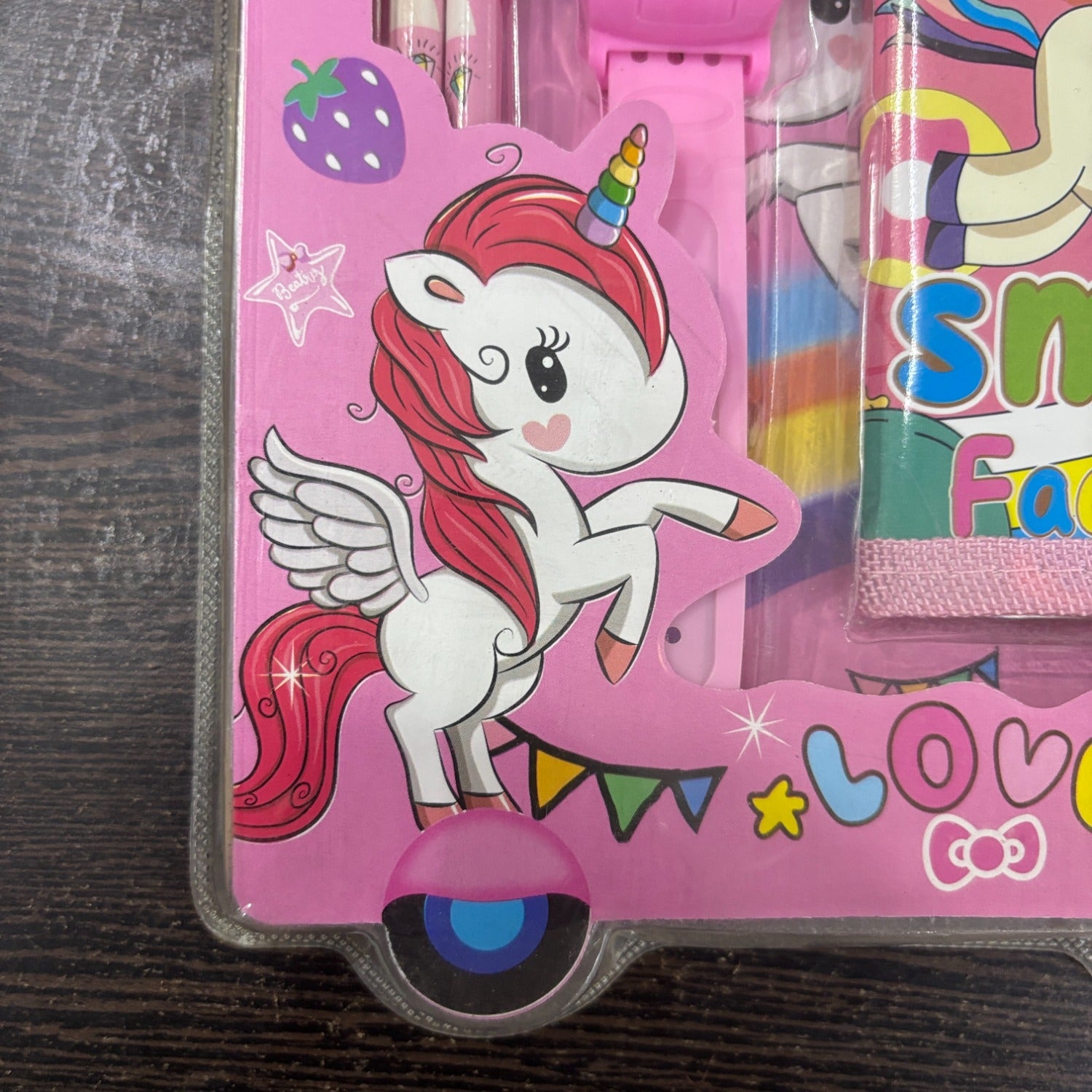 Cartoon Design Stationary Kit for Kids & Students | Complete School Stationary Kit with Pencil, Eraser, Diary, Watch & Study Essentials