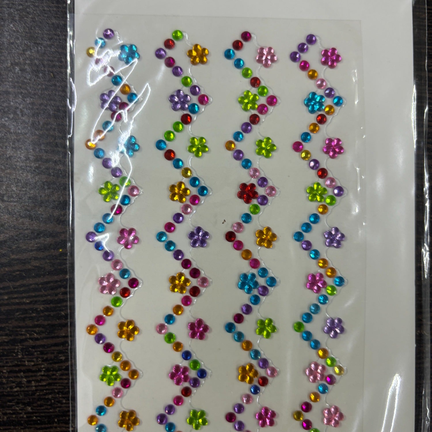 3D Sticker Pack for Kids | Fun Smile & Flower Design 3D Sticker Set for Craft DIY Scrapbooking School Project & Art Activities