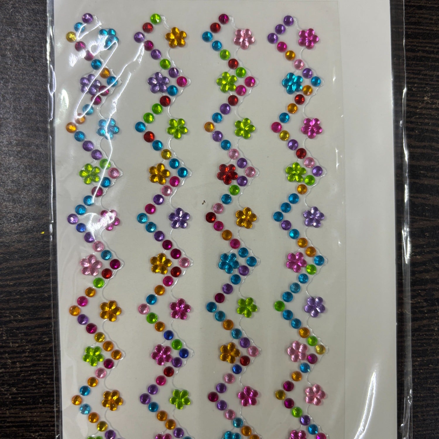 3D Sticker Pack for Kids | Fun Smile & Flower Design 3D Sticker Set for Craft DIY Scrapbooking School Project & Art Activities