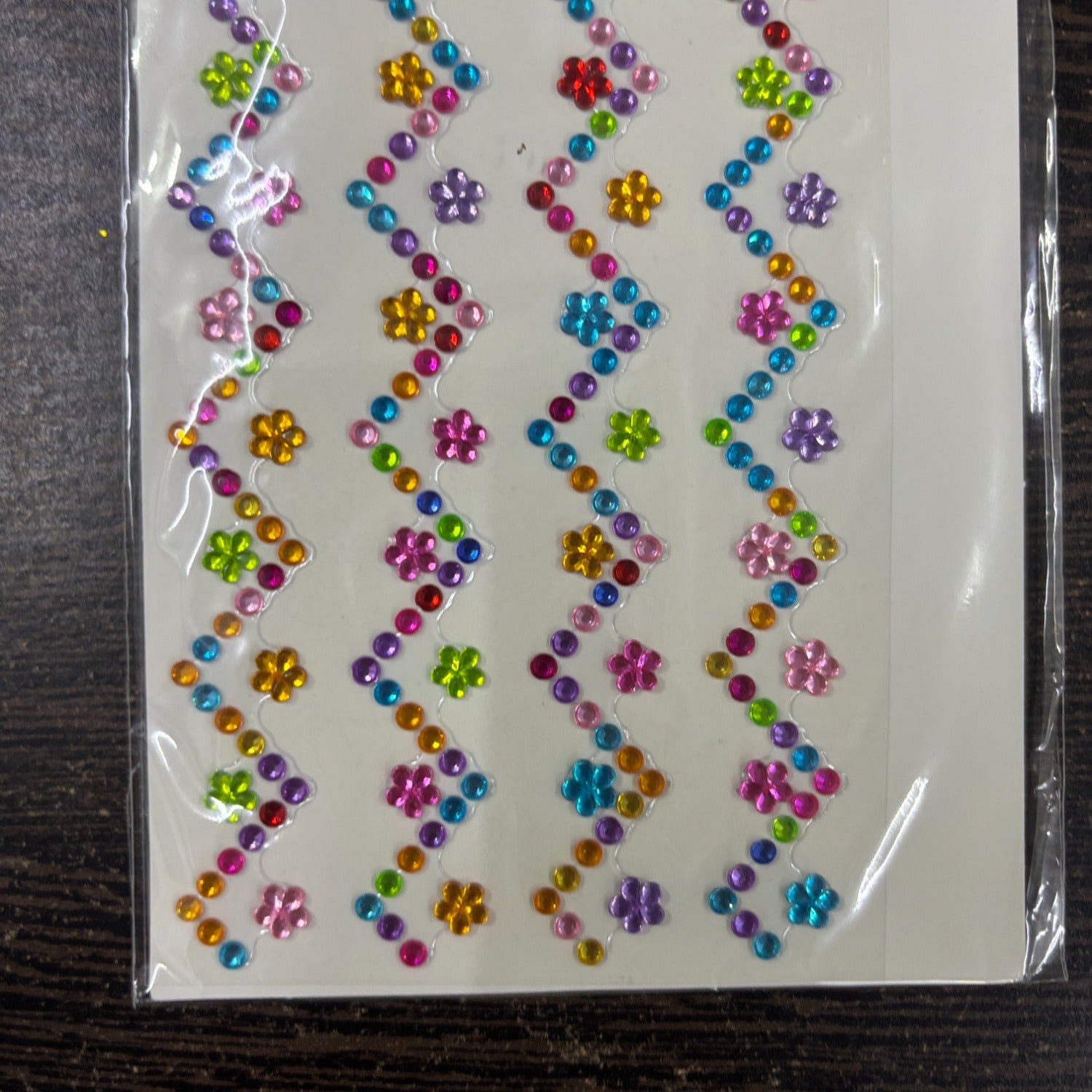 3D Sticker Pack for Kids | Fun Smile & Flower Design 3D Sticker Set for Craft DIY Scrapbooking School Project & Art Activities