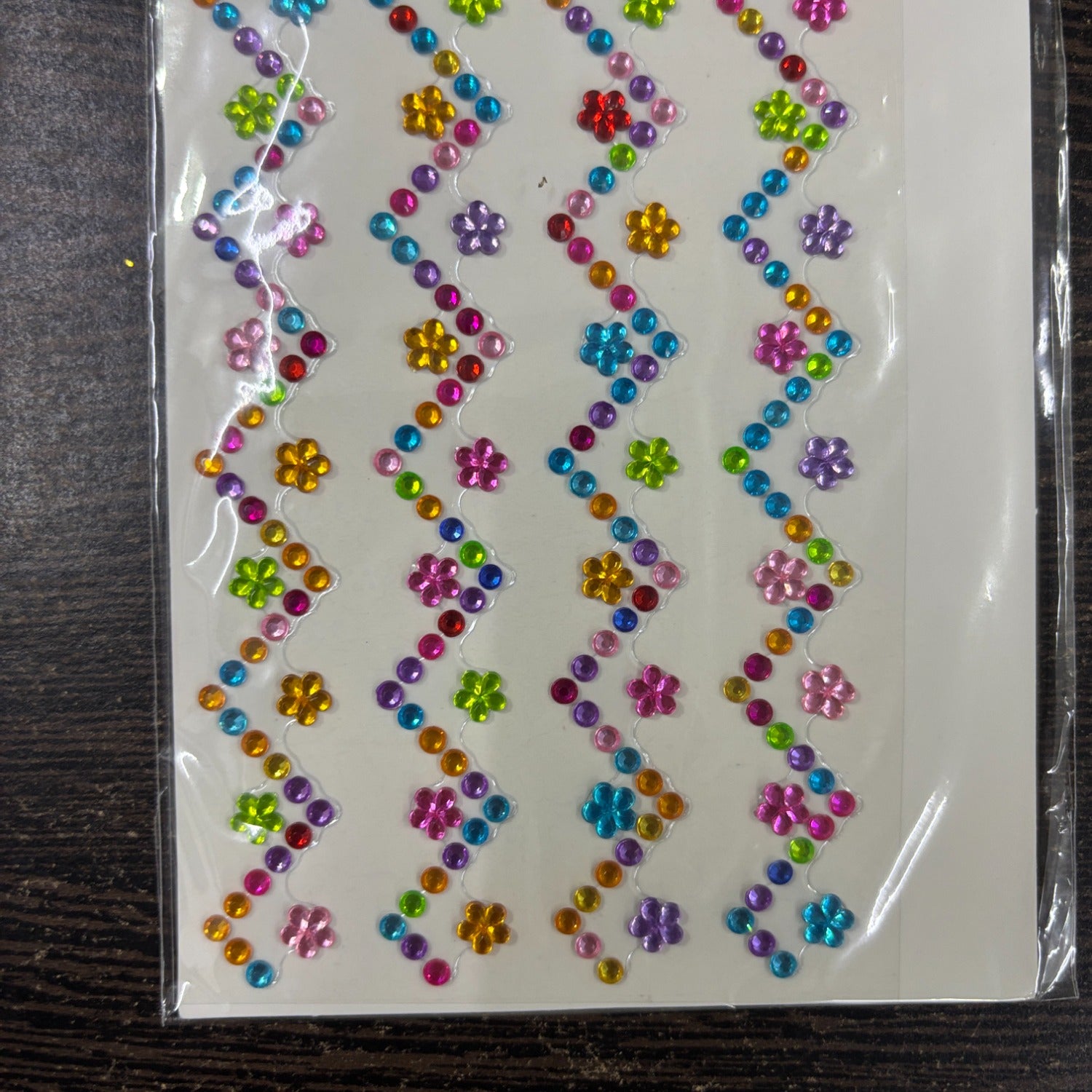 3D Sticker Pack for Kids | Fun Smile & Flower Design 3D Sticker Set for Craft DIY Scrapbooking School Project & Art Activities