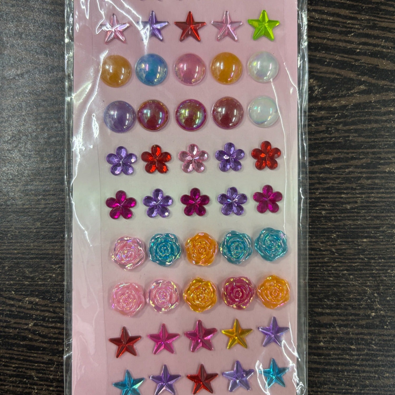 3D Sticker Pack for Kids | Fun Smile & Flower Design 3D Sticker Set for Craft DIY Scrapbooking School Project & Art Activities