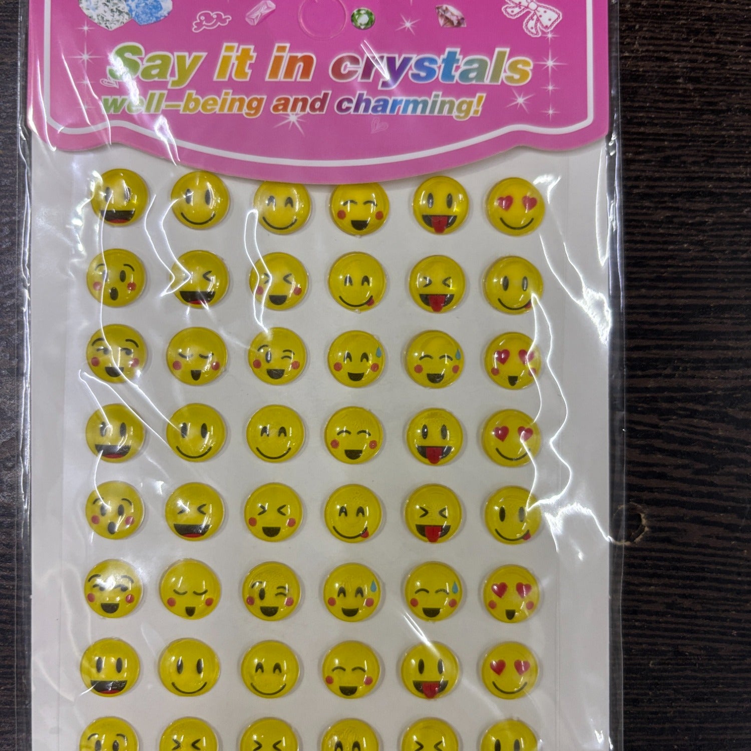 3D Sticker Pack for Kids | Fun Smile & Flower Design 3D Sticker Set for Craft DIY Scrapbooking School Project & Art Activities