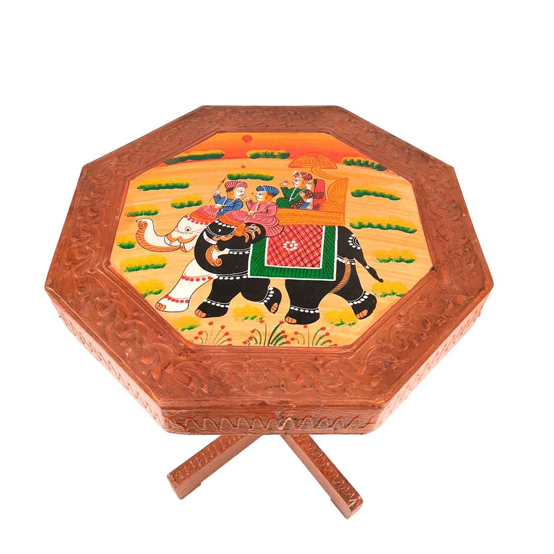 Chair & Side Table Set - For Living Room & Outdoor Decor - Set of 4- Apkamart #Style_Style 2