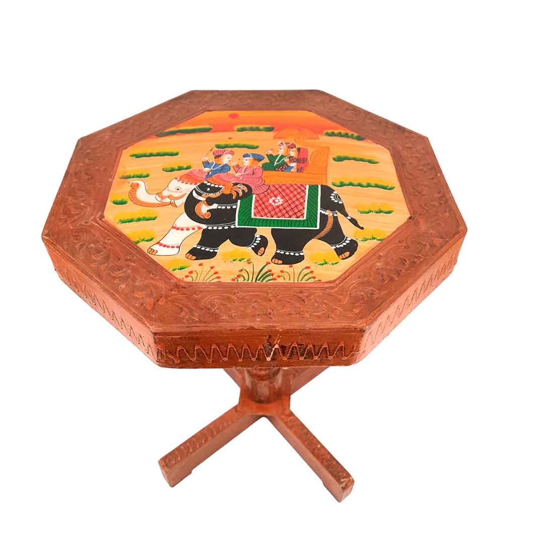 Chair & Side Table Set - For Living Room & Outdoor Decor - Set of 4- Apkamart #Style_Style 4