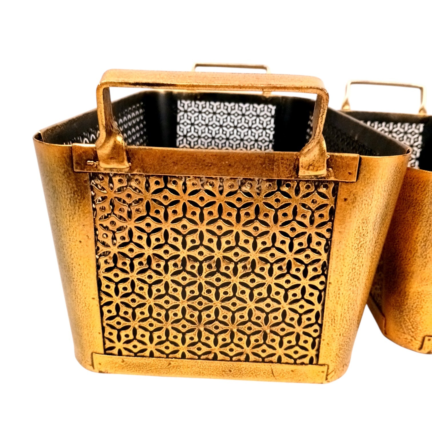 Multipurpose Storage Baskets Set | Decorative Fruit & Utility Organizer for Kitchen, Dining Table & Home Decor-Basket Combo – 17 Inch (Set Of 2) - Apkamart