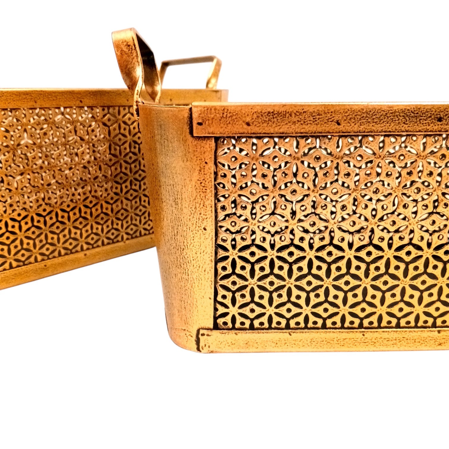 Multipurpose Storage Baskets Set | Decorative Fruit & Utility Organizer for Kitchen, Dining Table & Home Decor-Basket Combo – 17 Inch (Set Of 2) - Apkamart