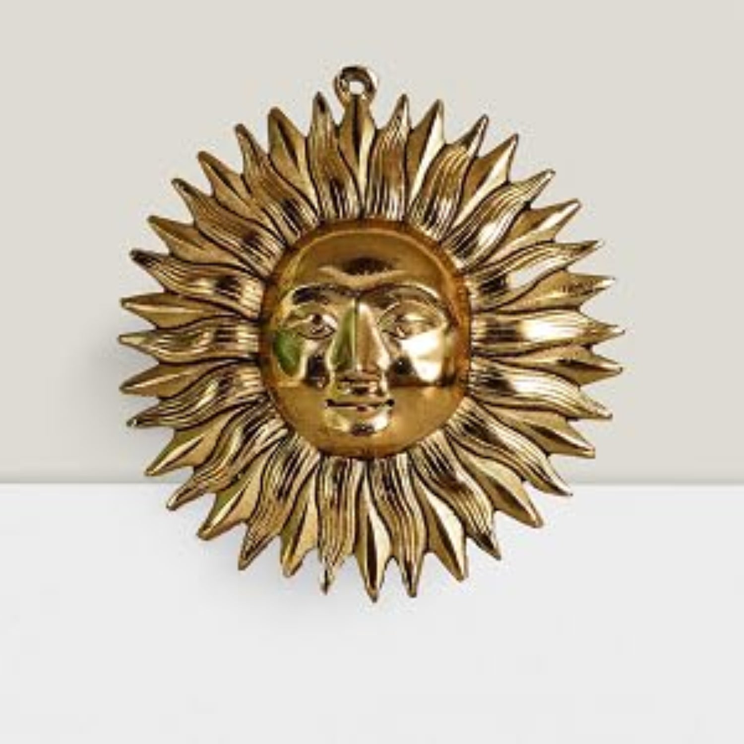Sun Wall Hanging Vastu Surya Dev Idol | Bhagwan Surya Decorative Wall Hanging | Handcrafted Home Mandir Sun Wall Decor - 7 Inch - Apkamart