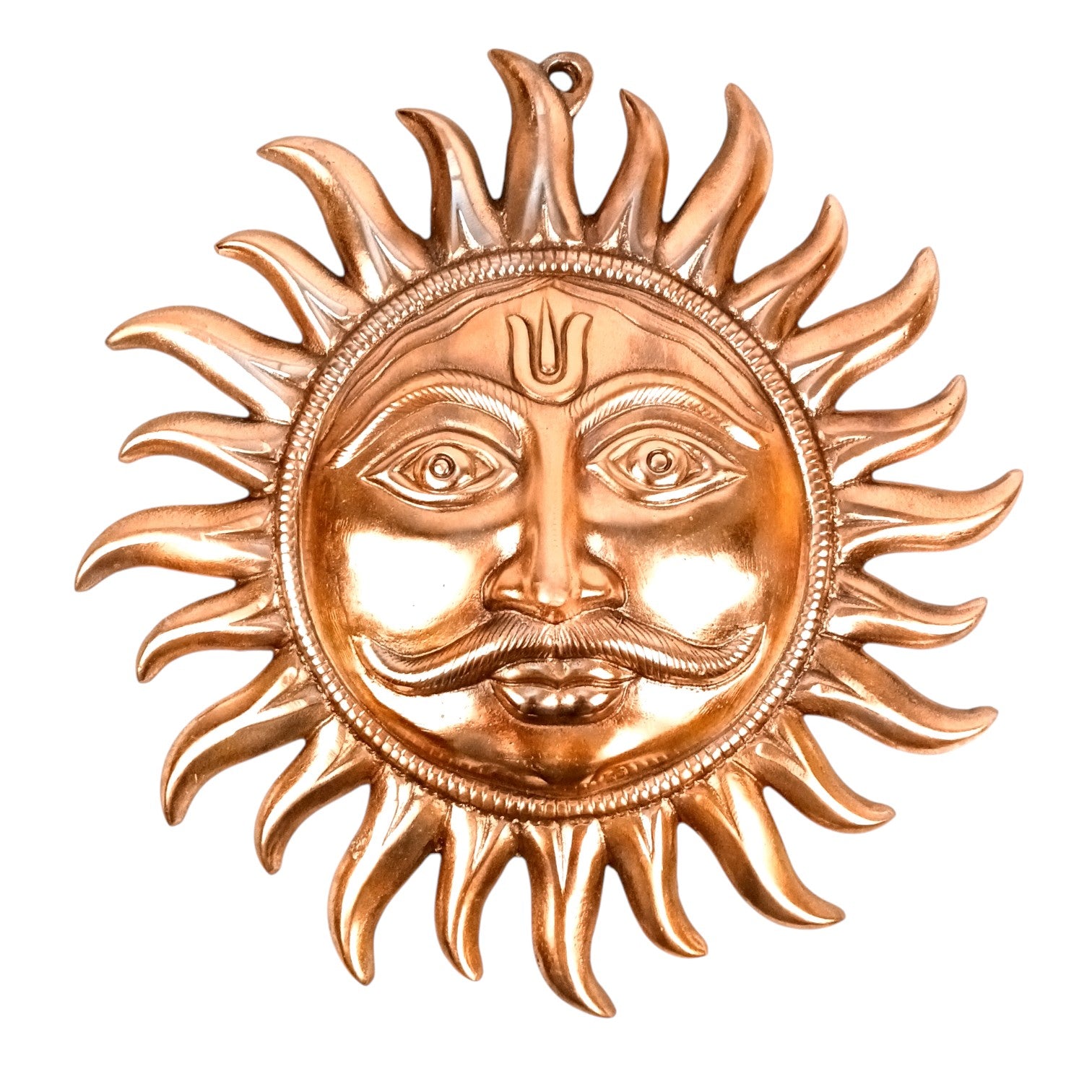 Sun Face Wall Hanging for Home Decor | Decorative Wall Art for Living Room, Bedroom & Office | Stylish Wall Hanging Showpiece & Gift Item - 14 Inch - Apkamart