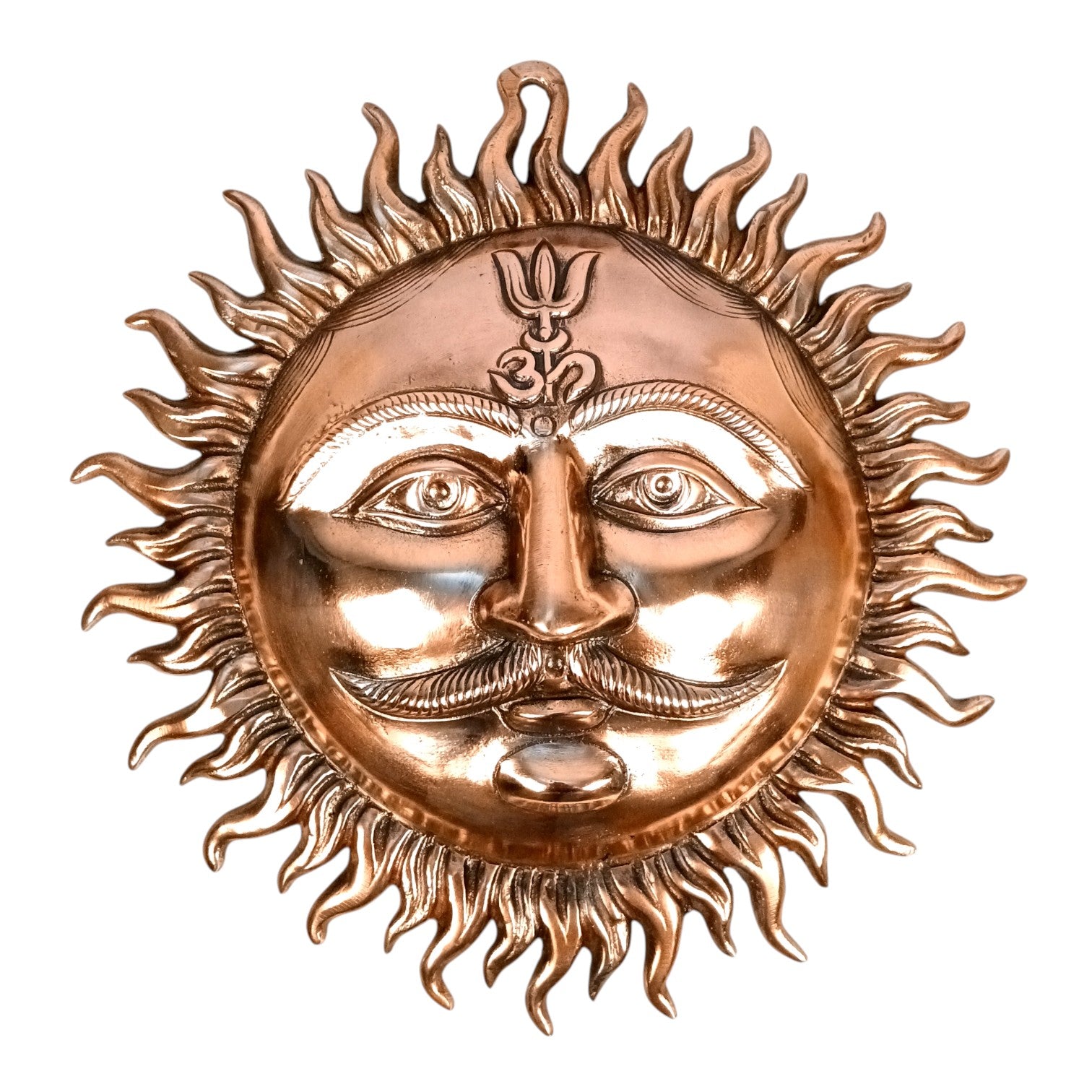 Sun Face Wall Hanging for Home Decor | Decorative Wall Art for Living Room, Bedroom & Office | Stylish Wall Hanging Showpiece & Gift Item - 15 Inch - Apkamart