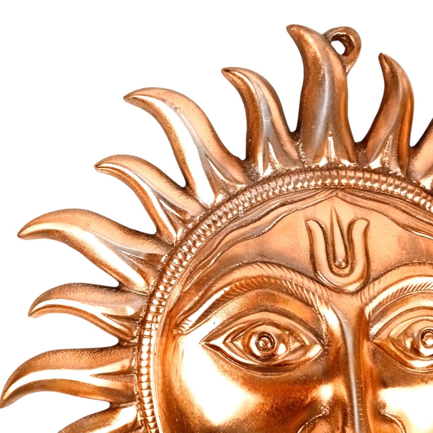 Sun Face Wall Hanging for Home Decor | Decorative Wall Art for Living Room, Bedroom & Office | Stylish Wall Hanging Showpiece & Gift Item - 14 Inch - Apkamart