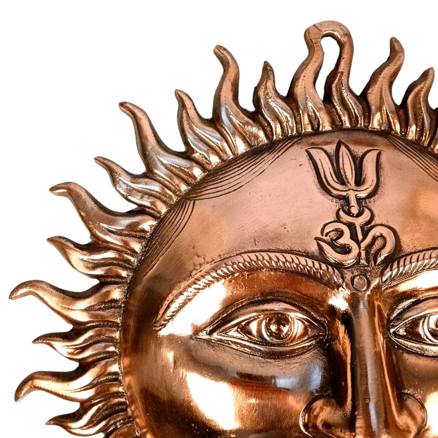 Sun Face Wall Hanging for Home Decor | Decorative Wall Art for Living Room, Bedroom & Office | Stylish Wall Hanging Showpiece & Gift Item - 15 Inch - Apkamart
