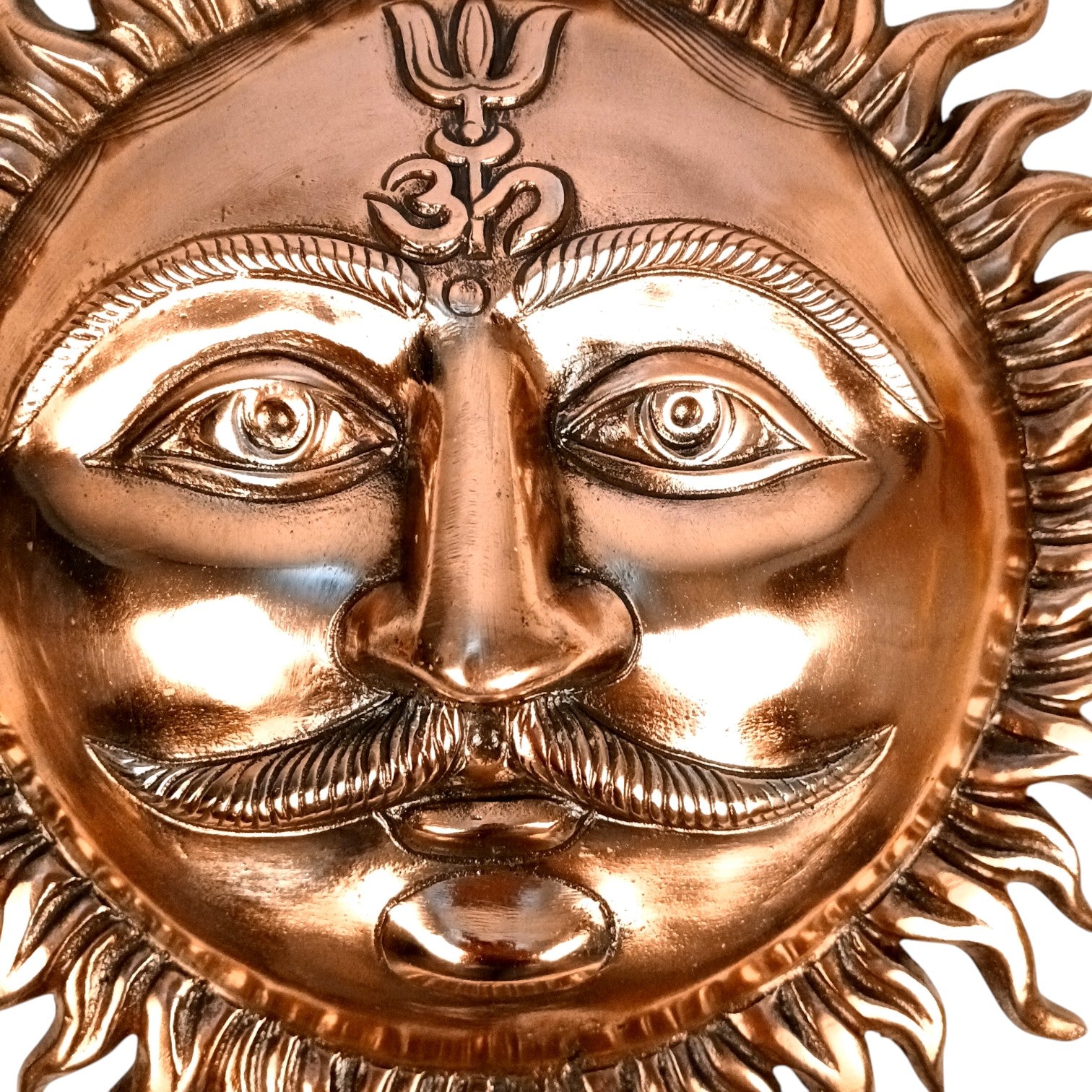 Sun Face Wall Hanging for Home Decor | Decorative Wall Art for Living Room, Bedroom & Office | Stylish Wall Hanging Showpiece & Gift Item - 15 Inch - Apkamart