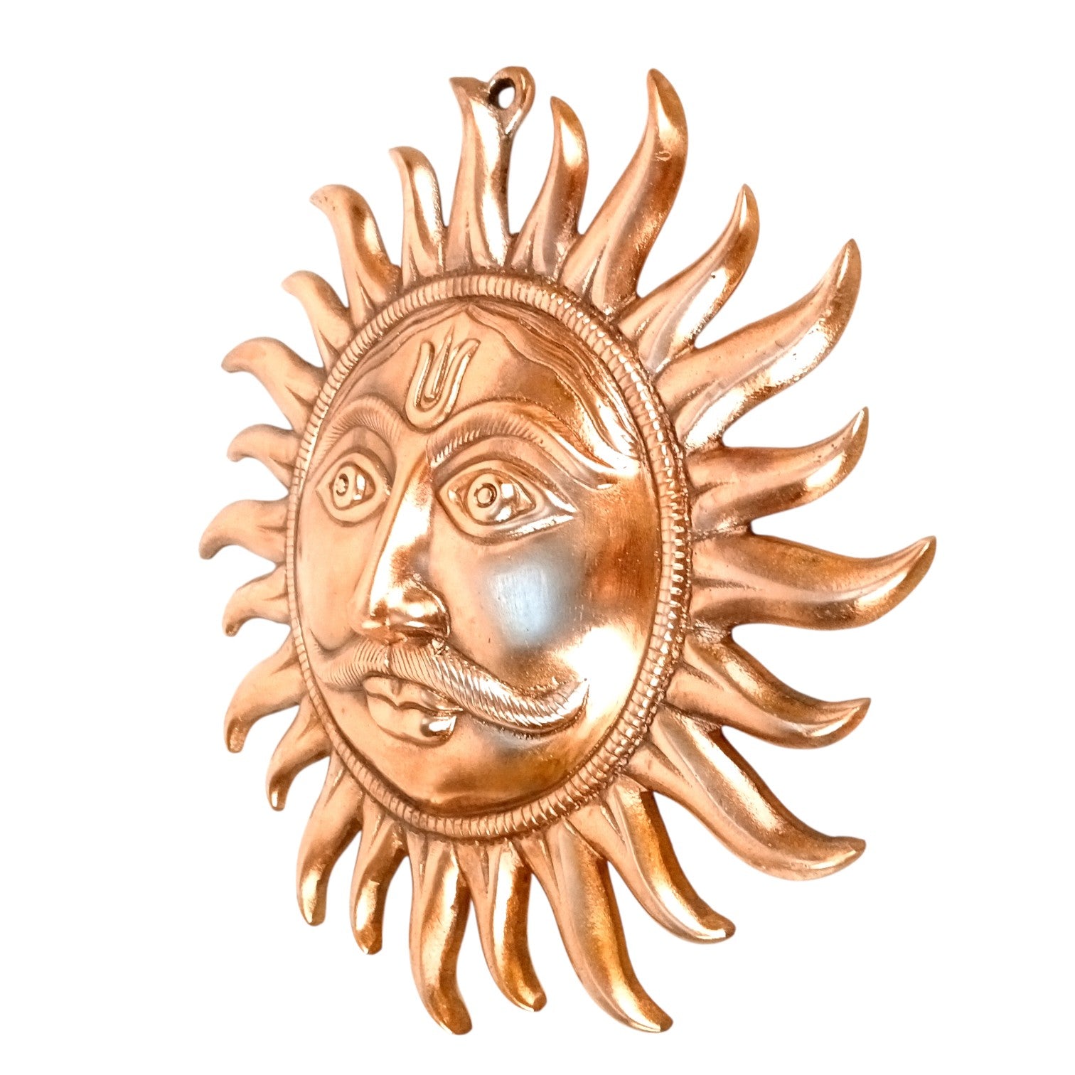 Sun Face Wall Hanging for Home Decor | Decorative Wall Art for Living Room, Bedroom & Office | Stylish Wall Hanging Showpiece & Gift Item - 14 Inch - Apkamart