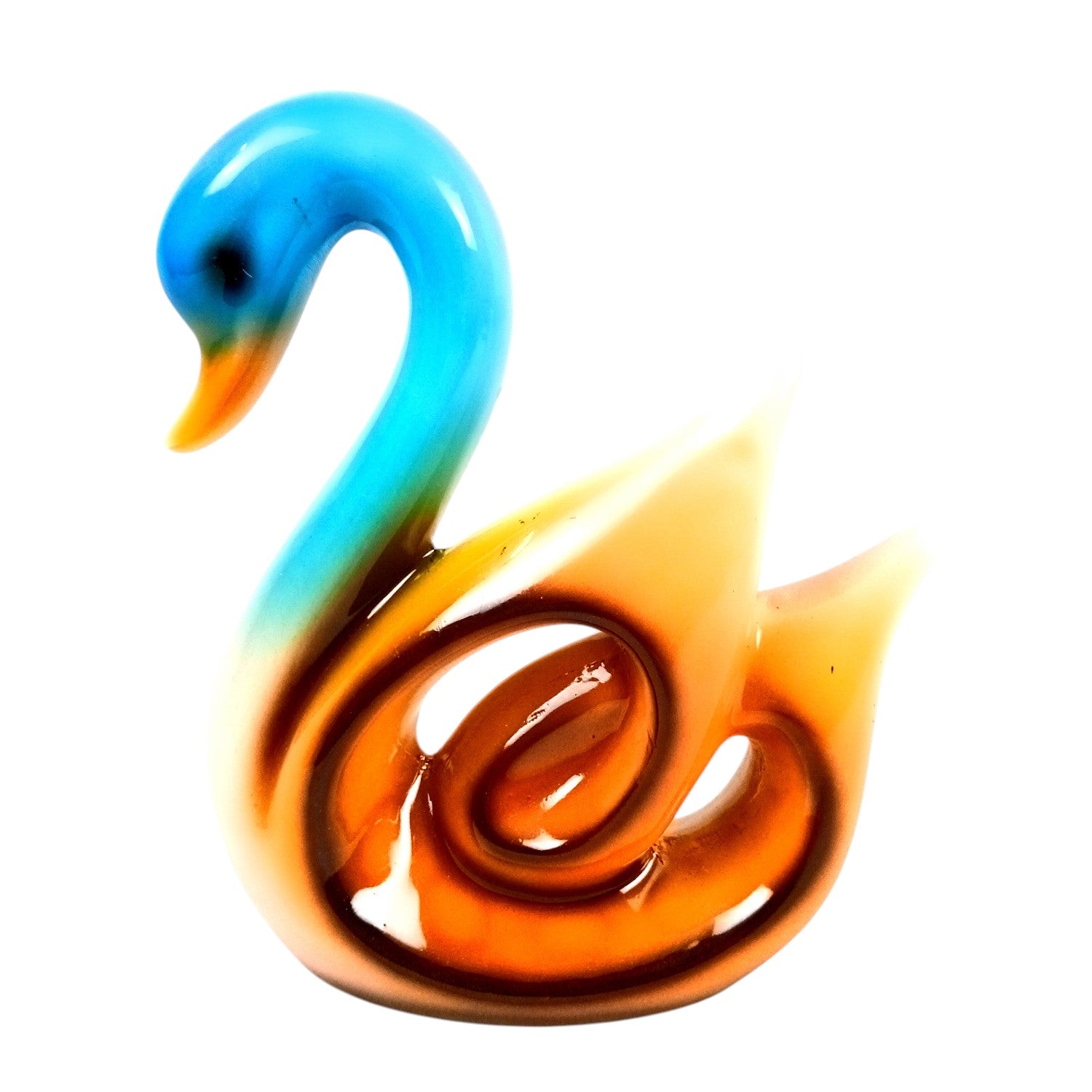 Swan Couple Showpiece Set | Hans Pair Showpiece Duck Statue for Home, Table & Office Décor | Romantic Gift for Him & Her | Wediing Anniversary Gift - (Set Of 2) - Apkamart