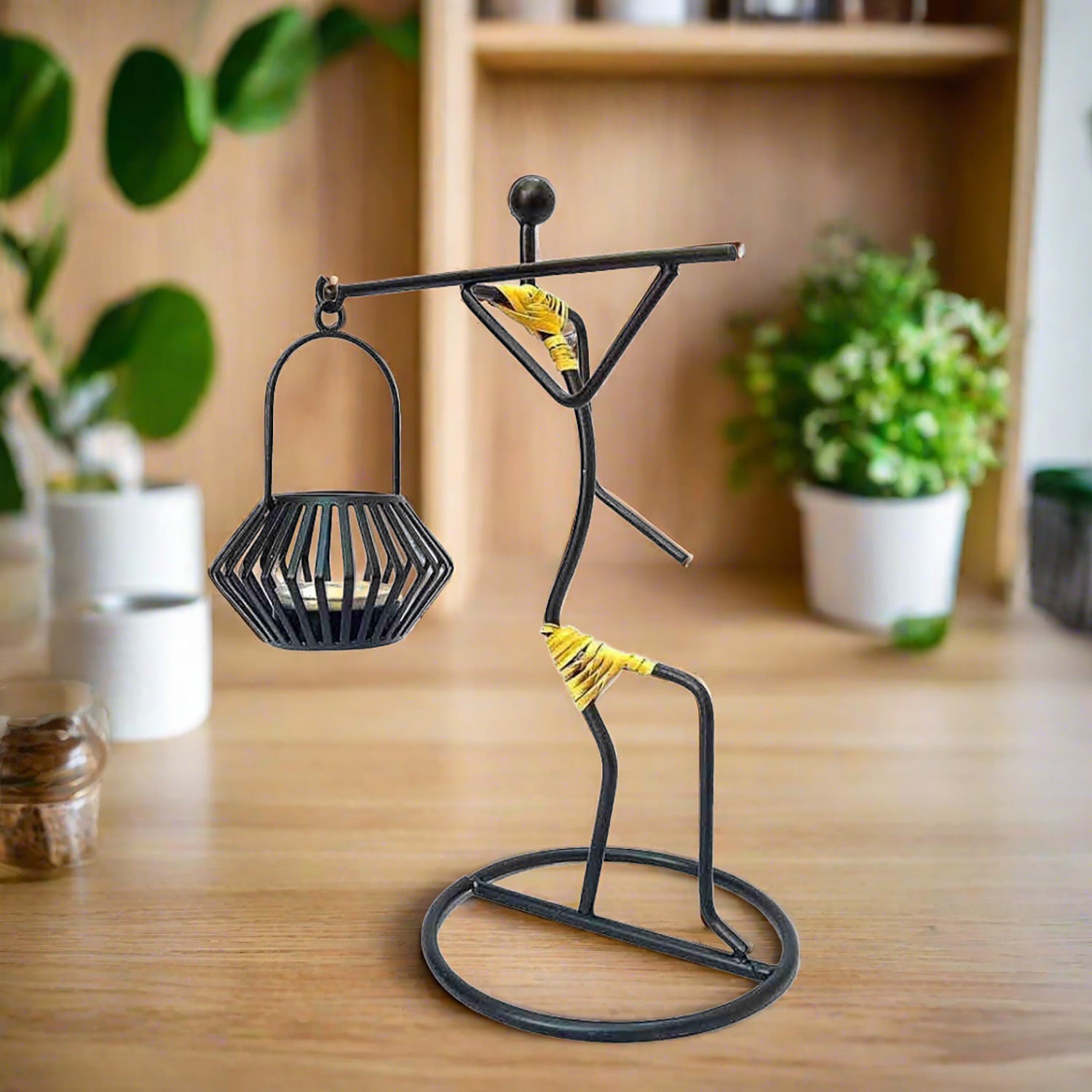 Candle Holder | Candle Stand for Dining Table | 9 Inch - ApkaMart