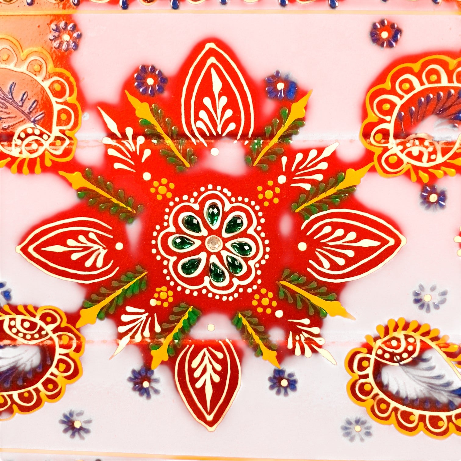 Thela Tray | Unique Serving Tray with Tyres for Snacks, Dry Fruits & Decor | Decorative Handcart Style Tray for Dining, Kitchen, Living Room & Gifting - 12 Inch - Apkamart